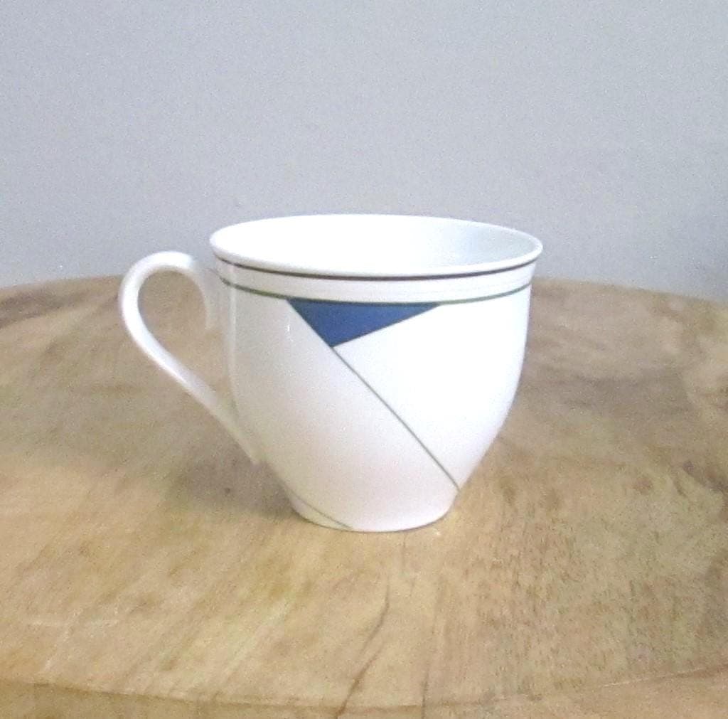 Vintage Villeroy and Boch Trio Pattern Tea Cup Coffee Cup - Thumbnail 2