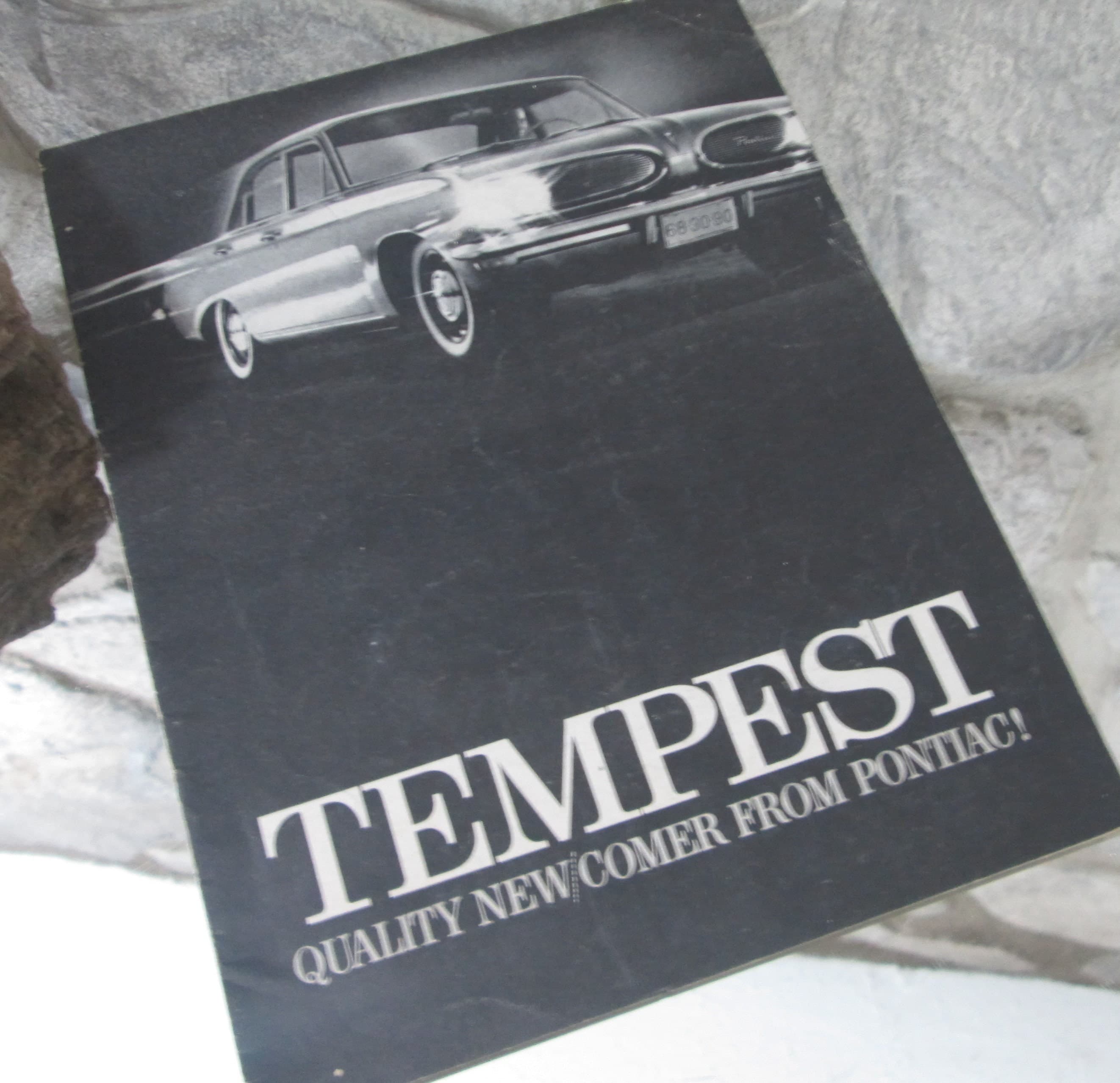 Vintage 1960 Pontiac Tempest Car Brochure
