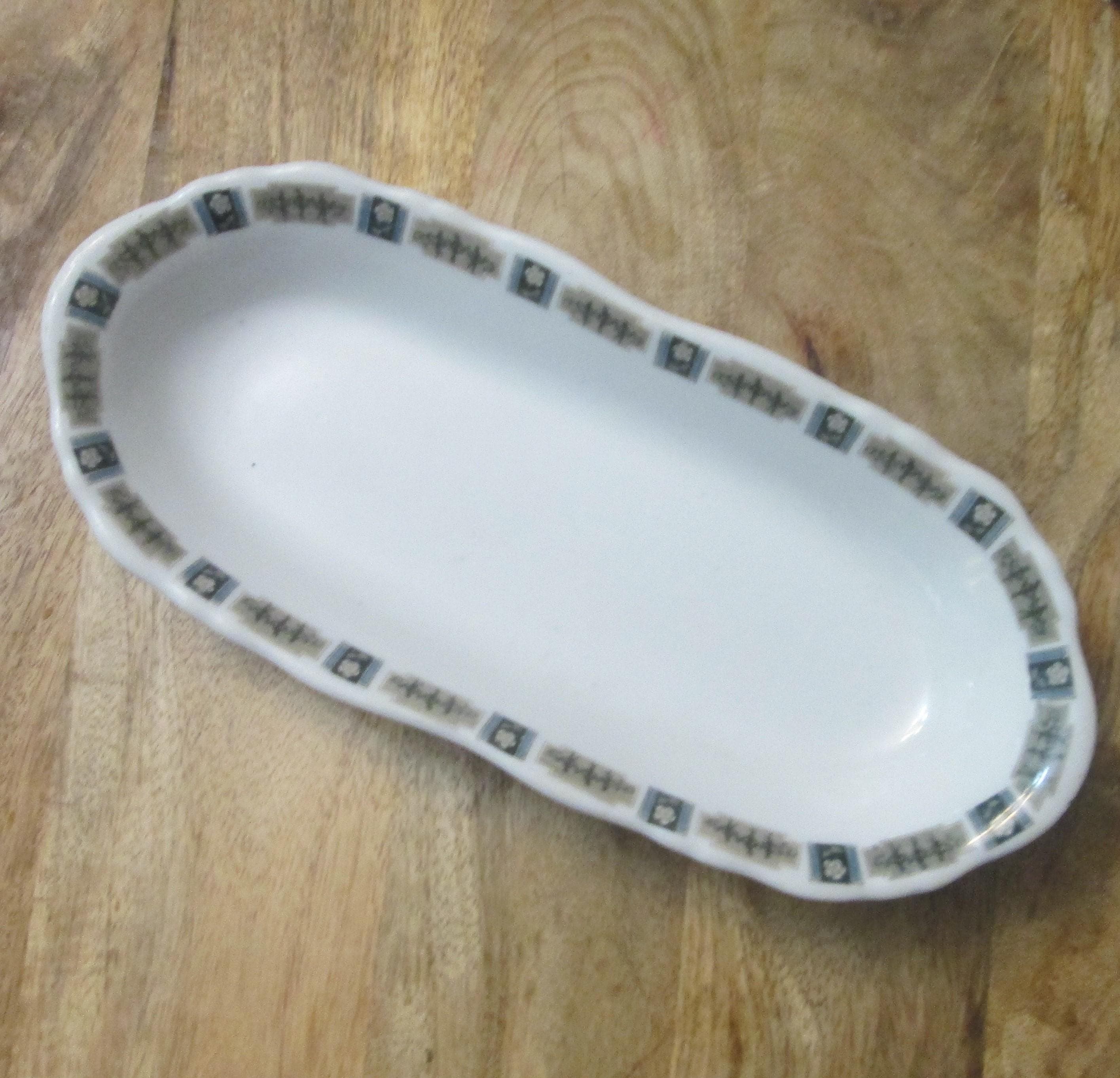 Vintage Restaurant Ware Celery Dish Three Graces Design