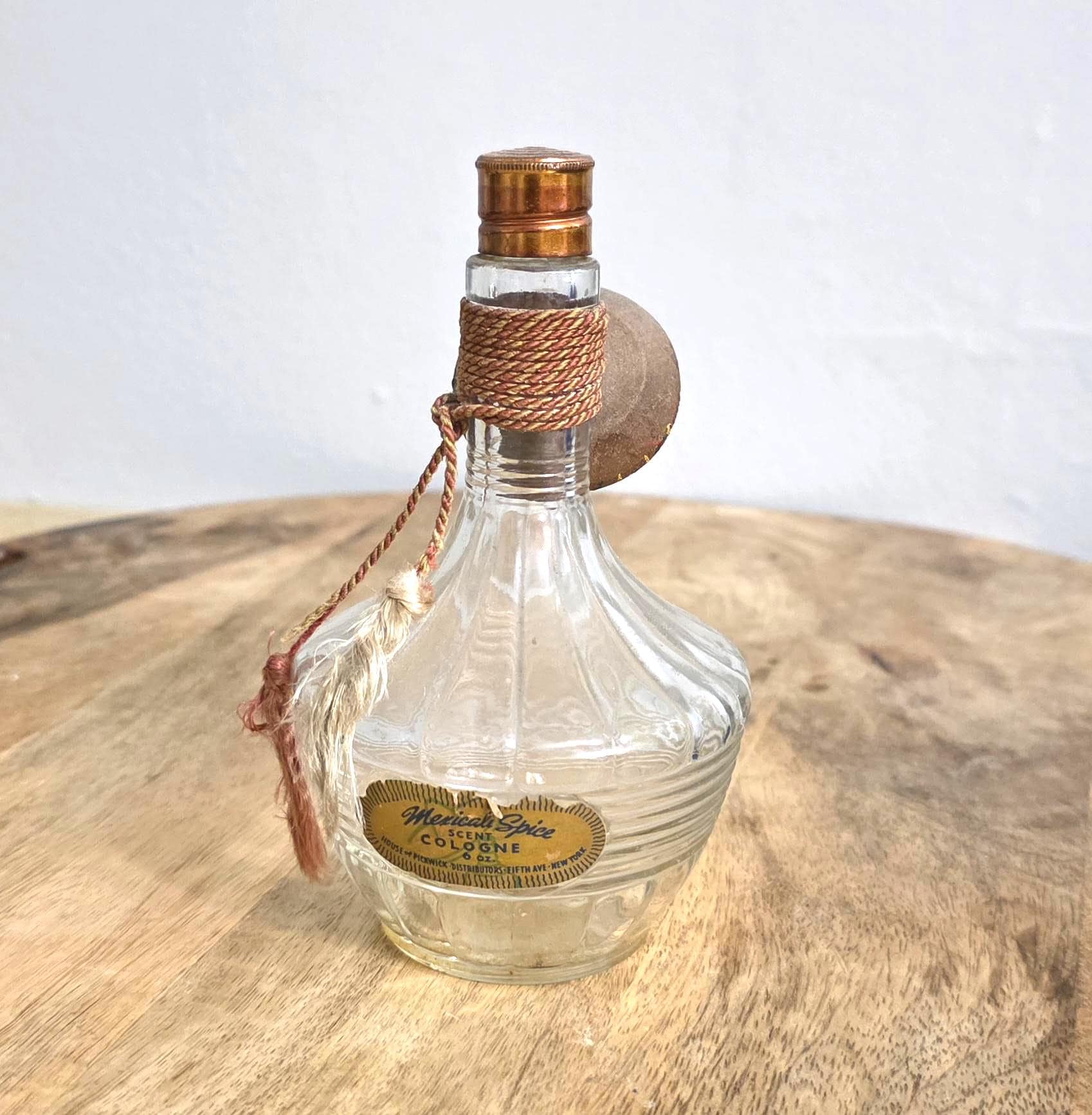 Vintage Mexicali Spice House of Pickwick Cologne Bottle