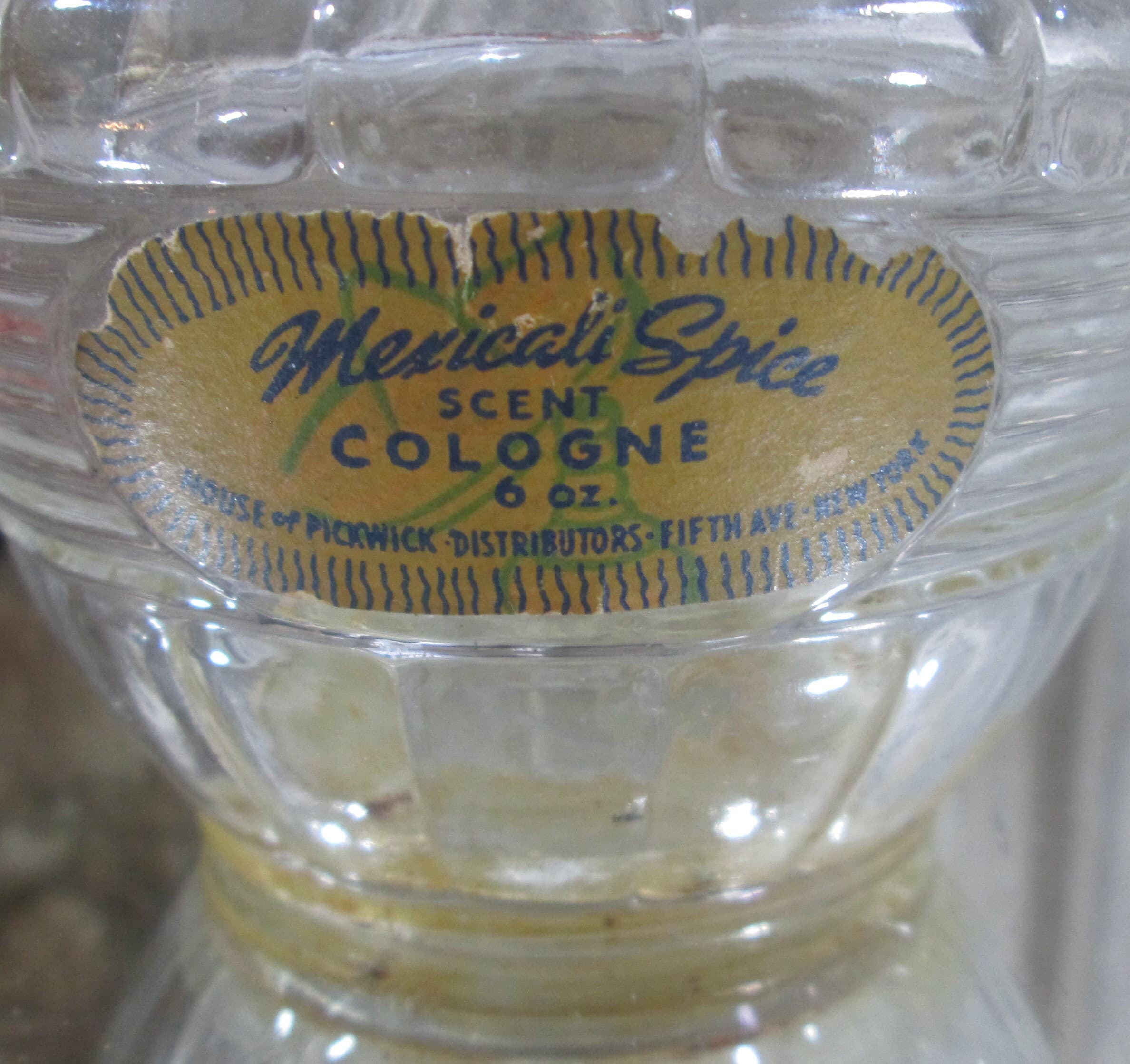 Vintage Mexicali Spice House of Pickwick Cologne Bottle - Thumbnail 3