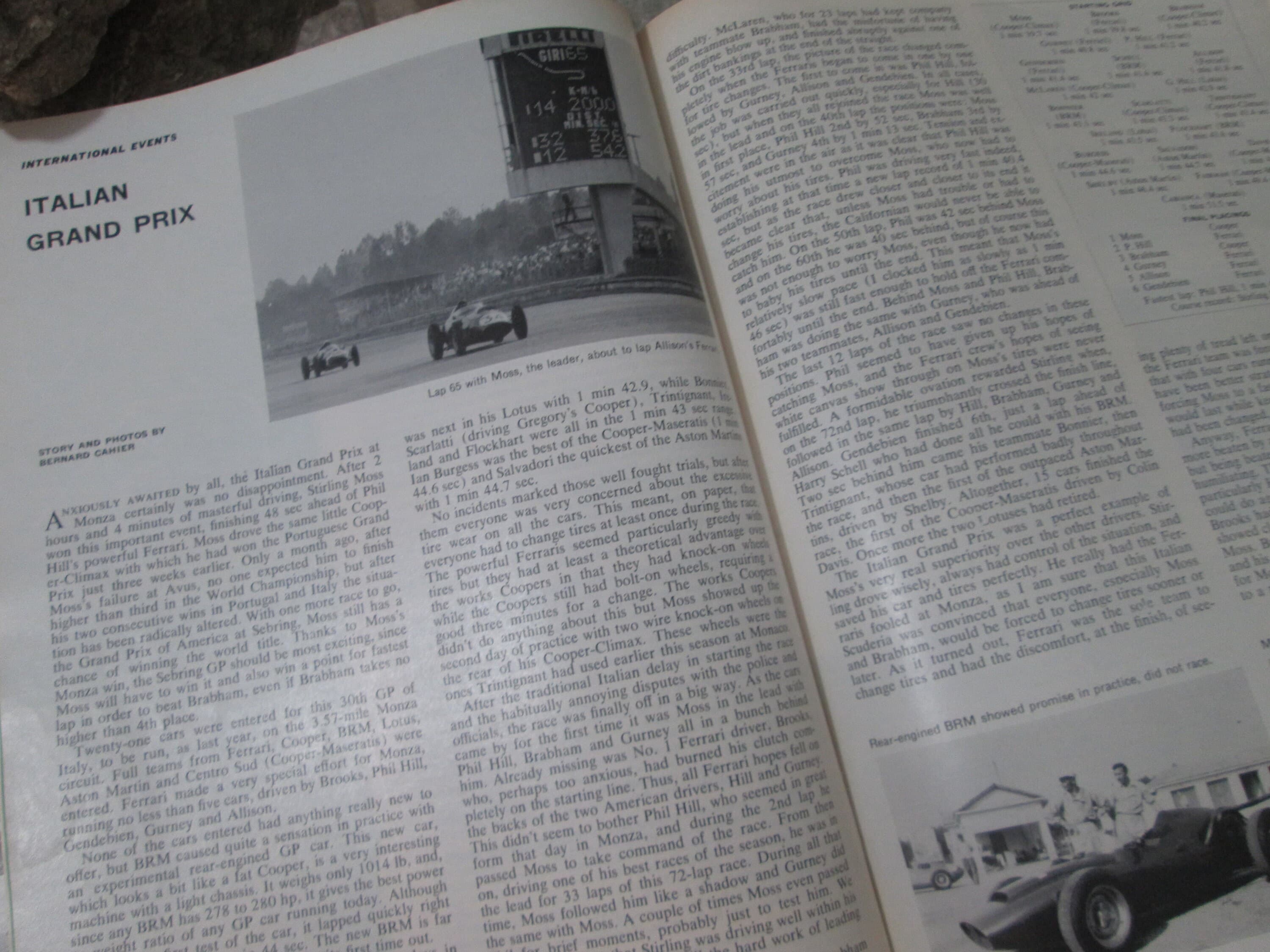 Vintage 1959 Road & Track Magazine, Valiant, Volkswagen, Grand Prix - Thumbnail 3