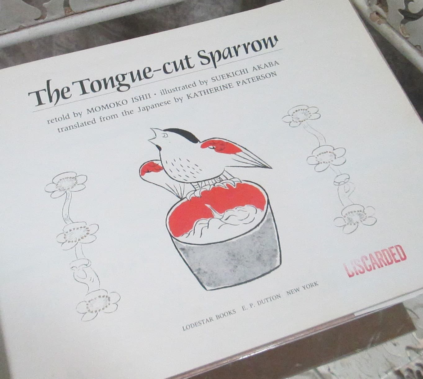 Vintage Edition The Tongue-cut Sparrow by Momoko Ishii, 1982 - Thumbnail 4