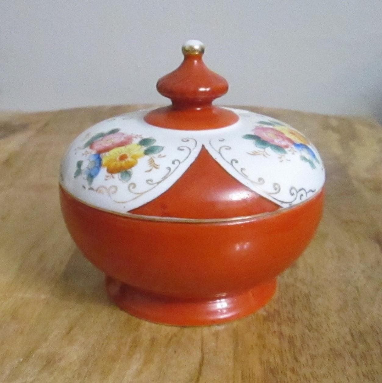 Vintage Japanese Coronation Ware Trinket Box