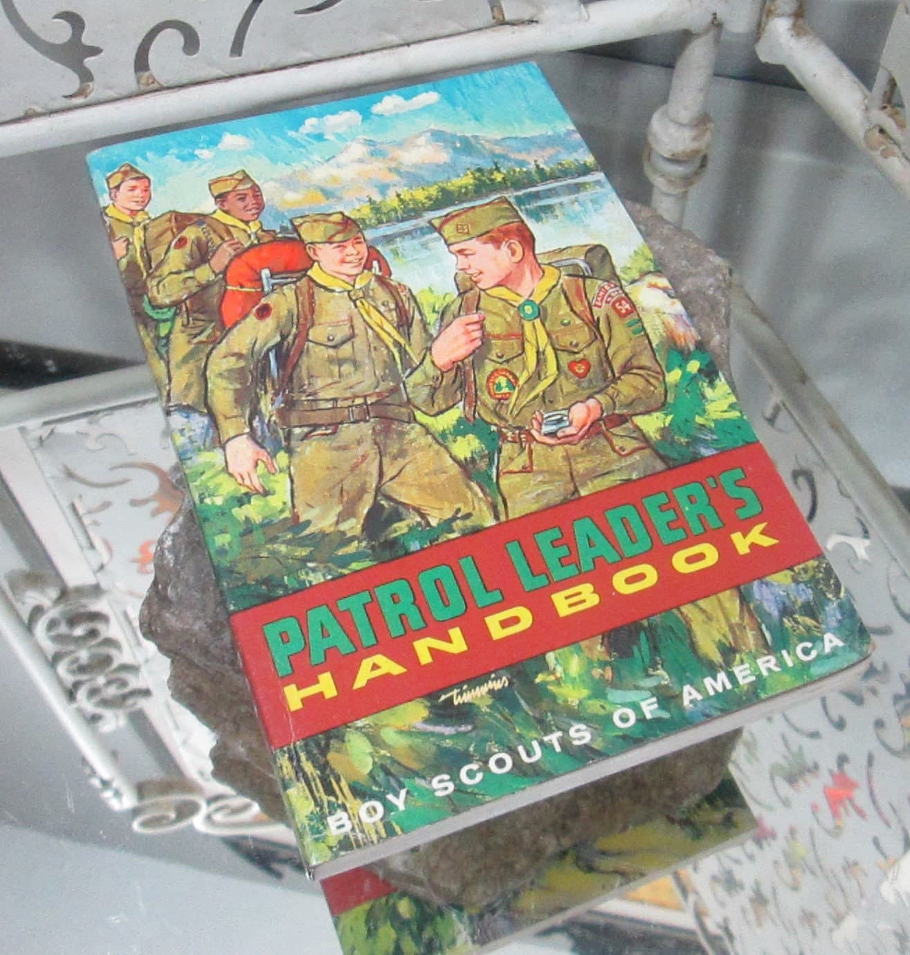 Vintage Boy Scouts Patrol Leader's Handbook, 1967