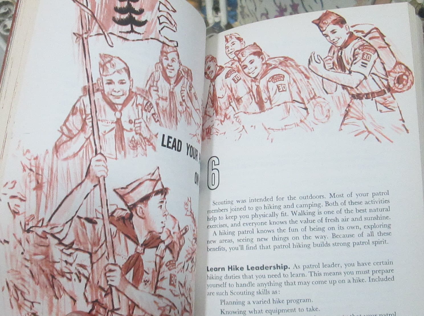 Vintage Boy Scouts Patrol Leader's Handbook, 1967 - Thumbnail 2