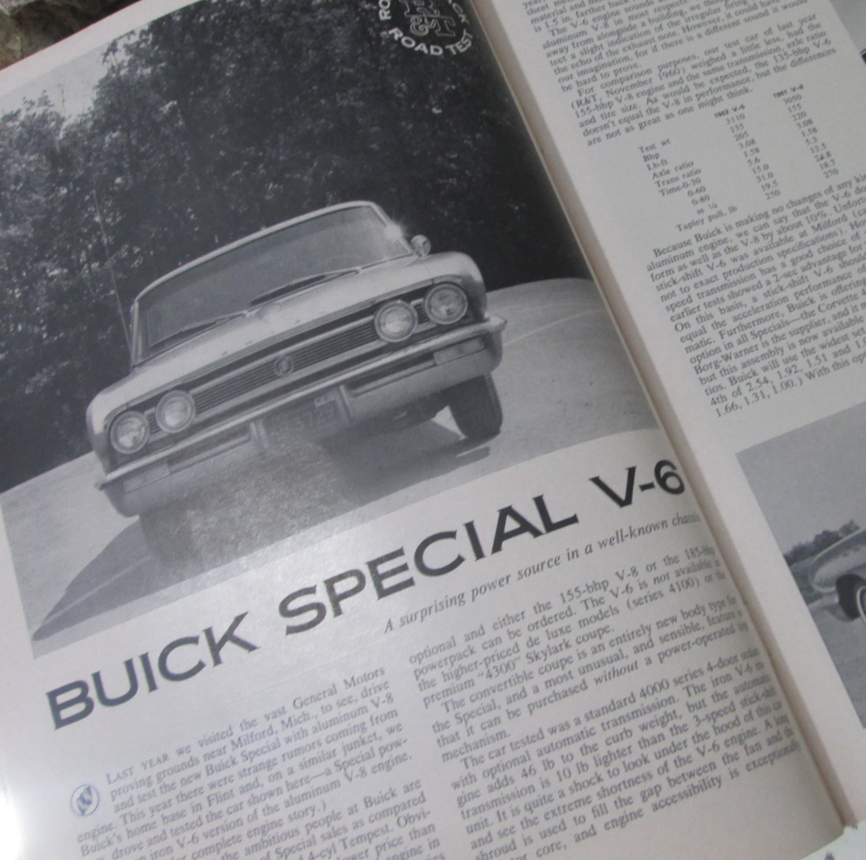 Vintage 1961 Road & Track Magazine, Buick Special Cover - Thumbnail 5