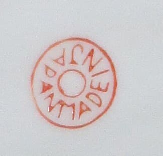 Vintage Reticulated Floral Enamel Japanese Plate - Thumbnail 3