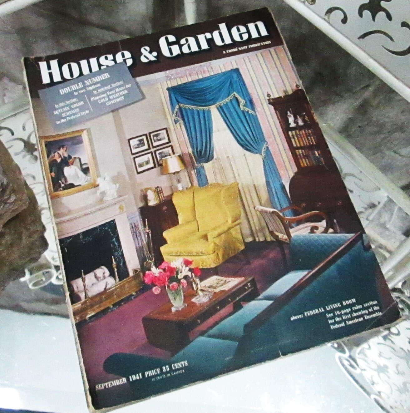 Vintage House & Garden Magazine, September 1941