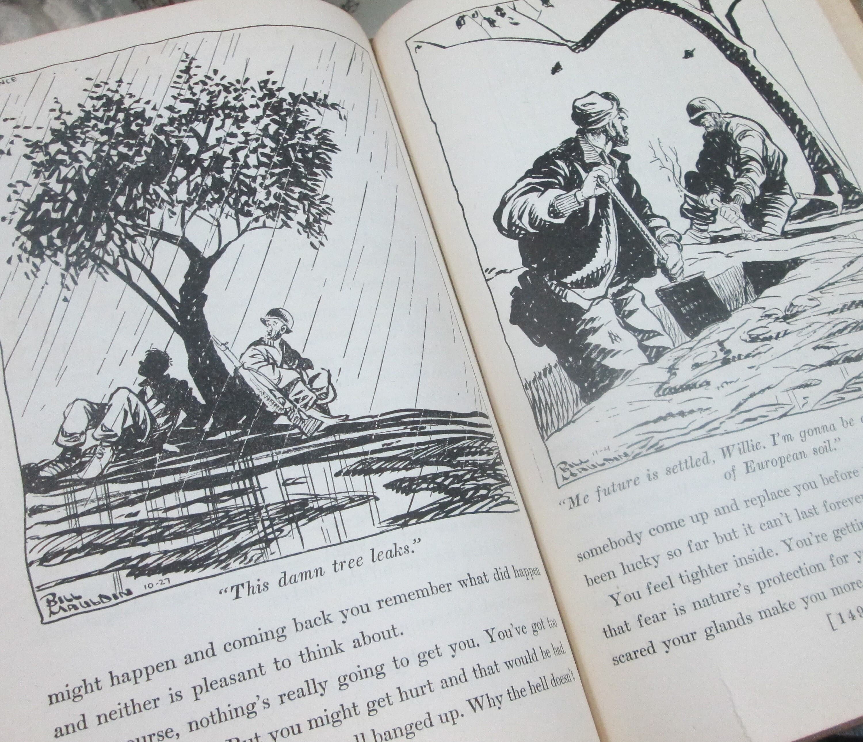 Vintage Book Up Front by Bill Mauldin, 1945 - Thumbnail 5