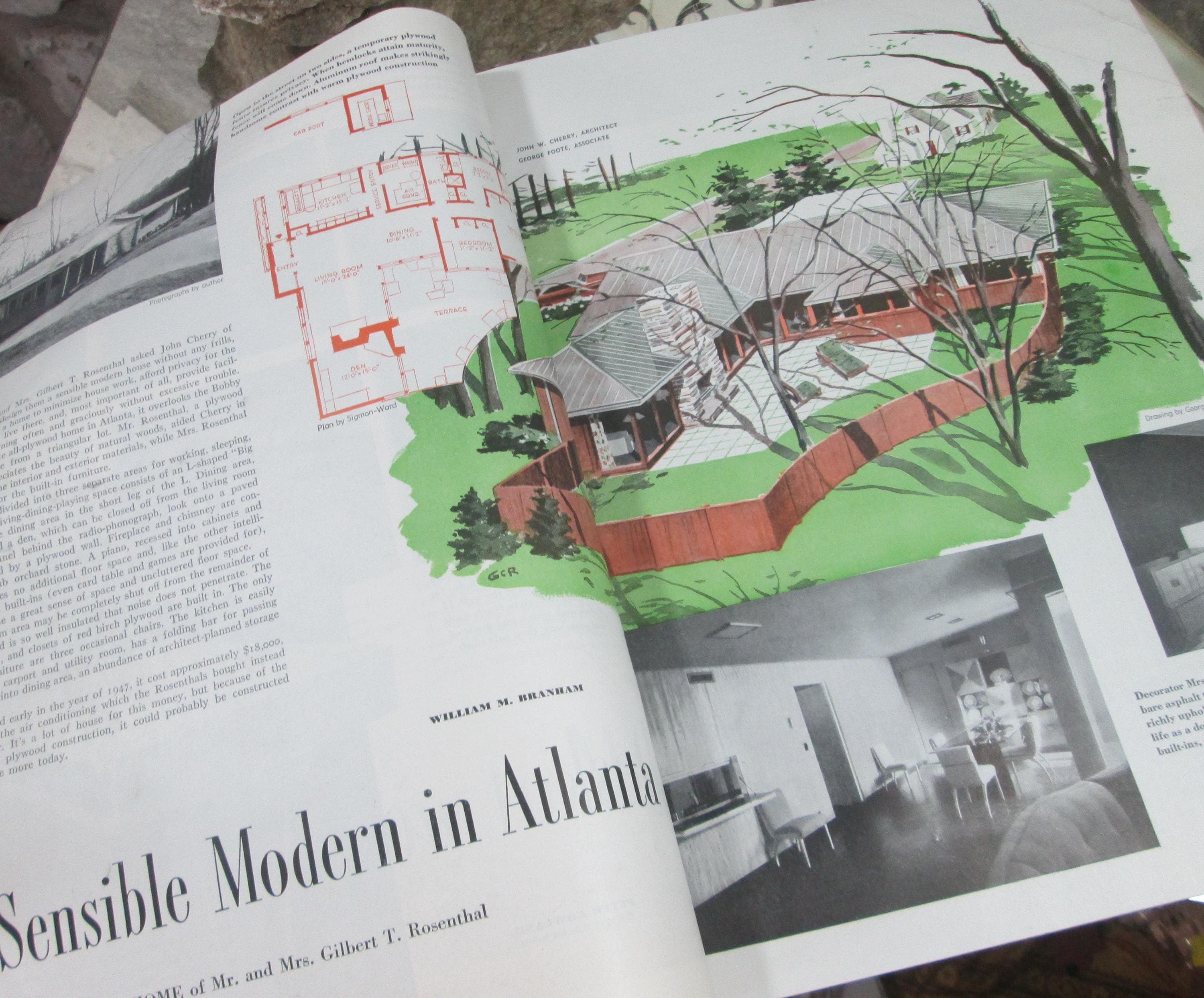 The American Home, February, 1951, Vintage Magazine - Thumbnail 2