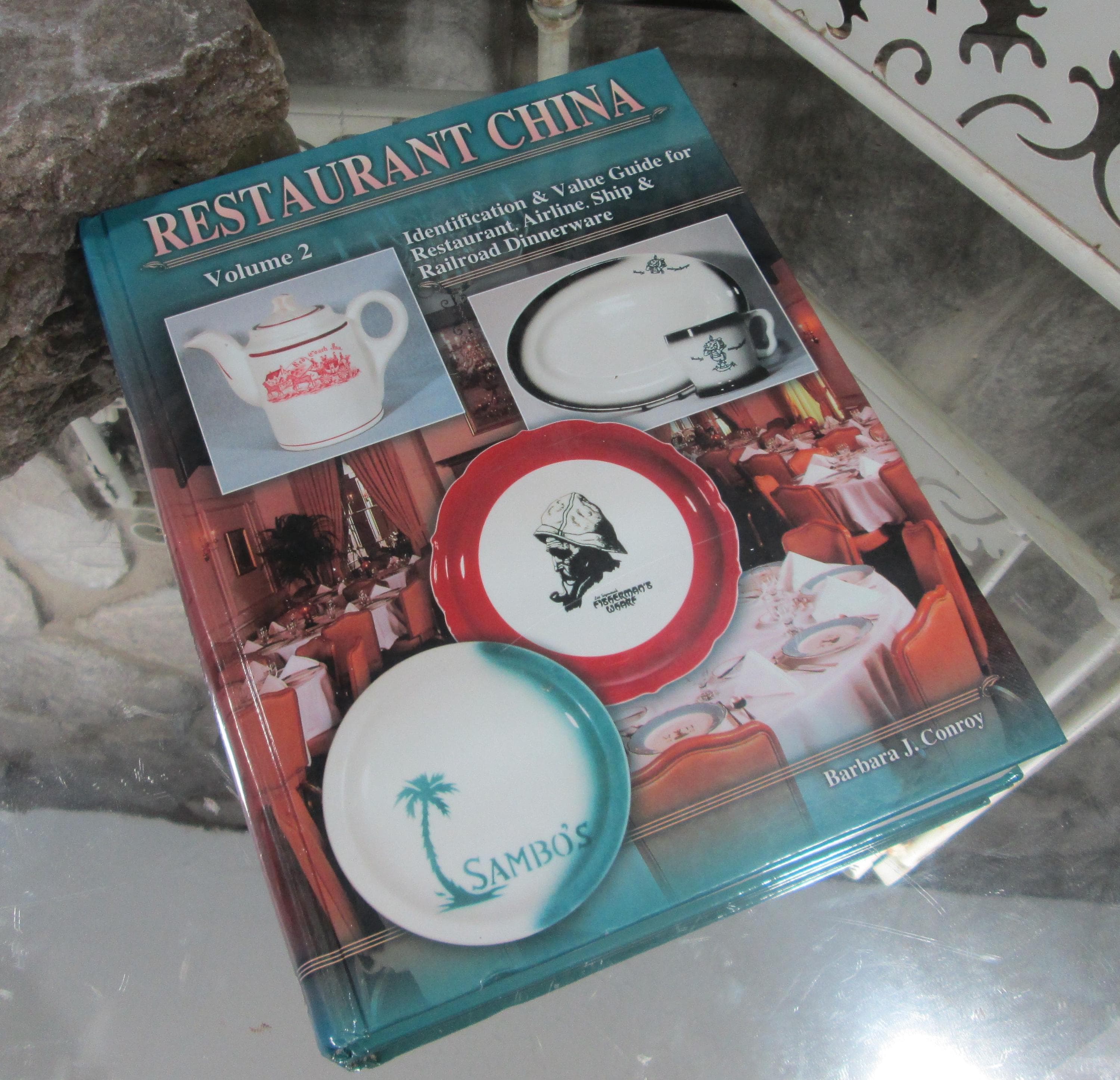 Restaurant China Volume 2 by Barbara Conroy, 1999, Restaurant Ware Collectors Book
