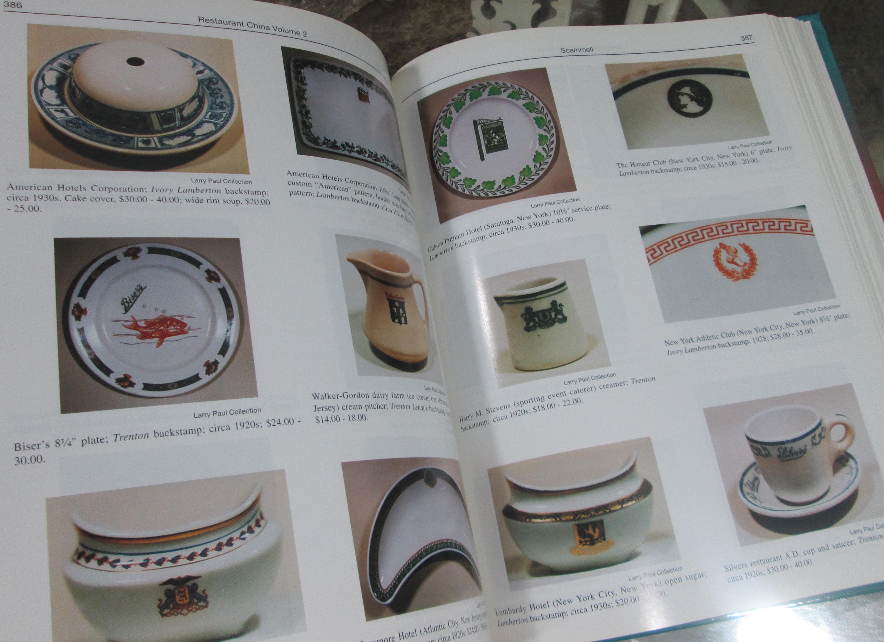 Restaurant China Volume 2 by Barbara Conroy, 1999, Restaurant Ware Collectors Book - Thumbnail 4