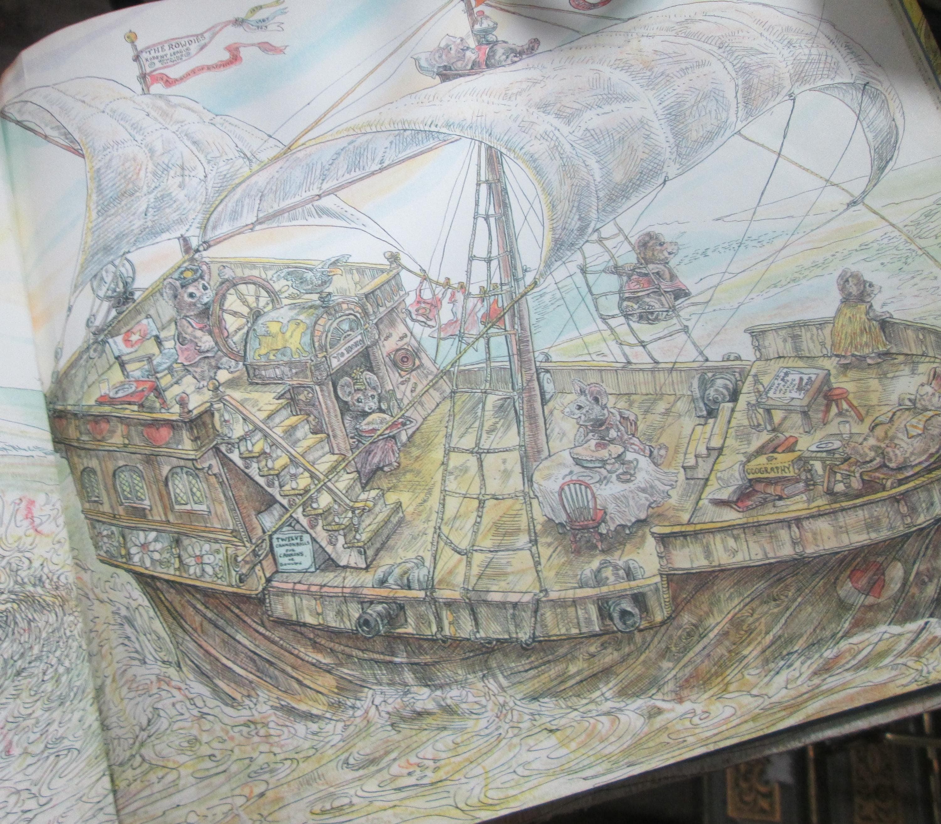 The Island of the Skog by Steven Kellogg, 1973, Vintage Children's Book - Thumbnail 4