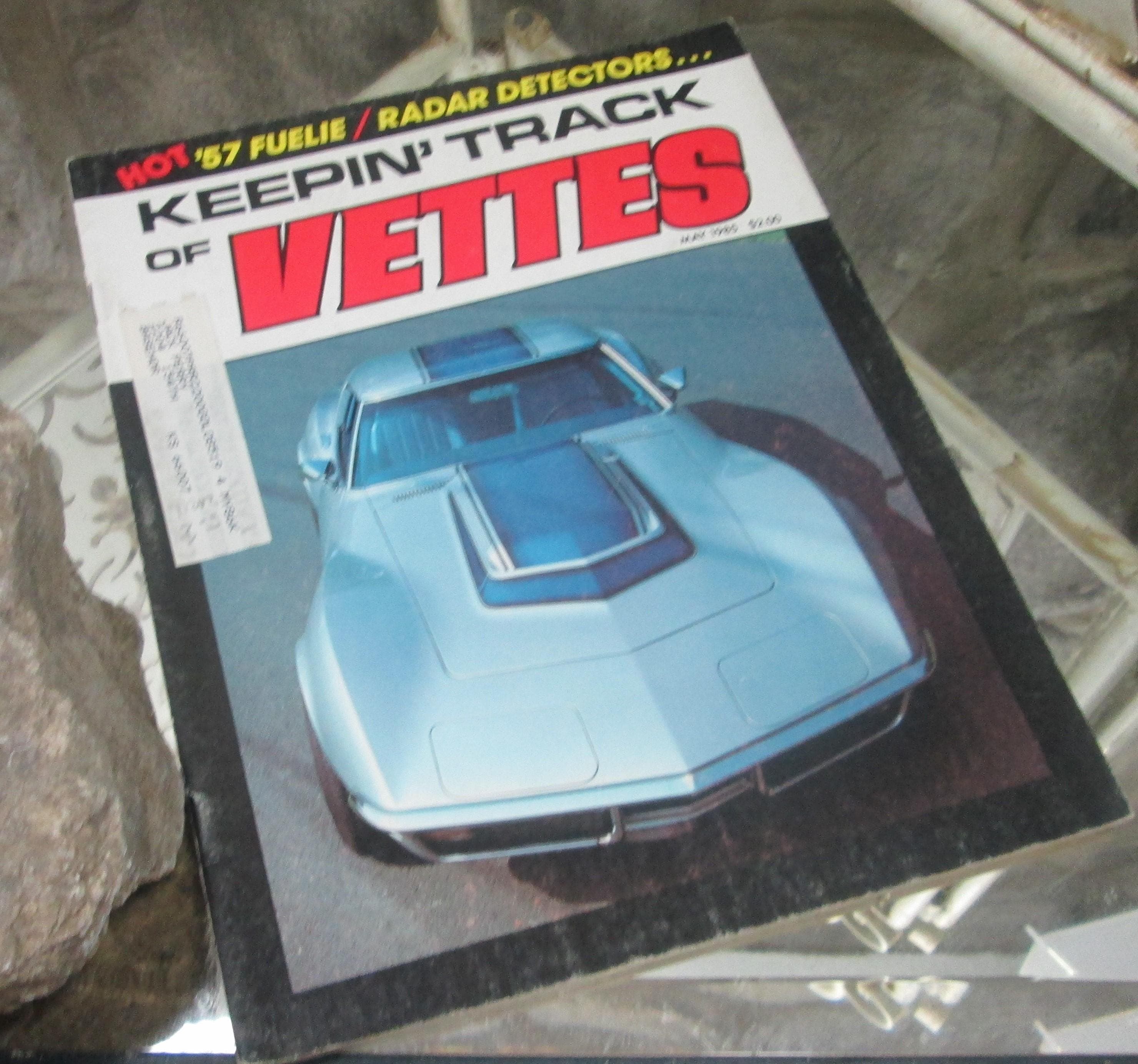 Vintage Corvette Magazine, Keepin' Track of Vettes, May, 1985