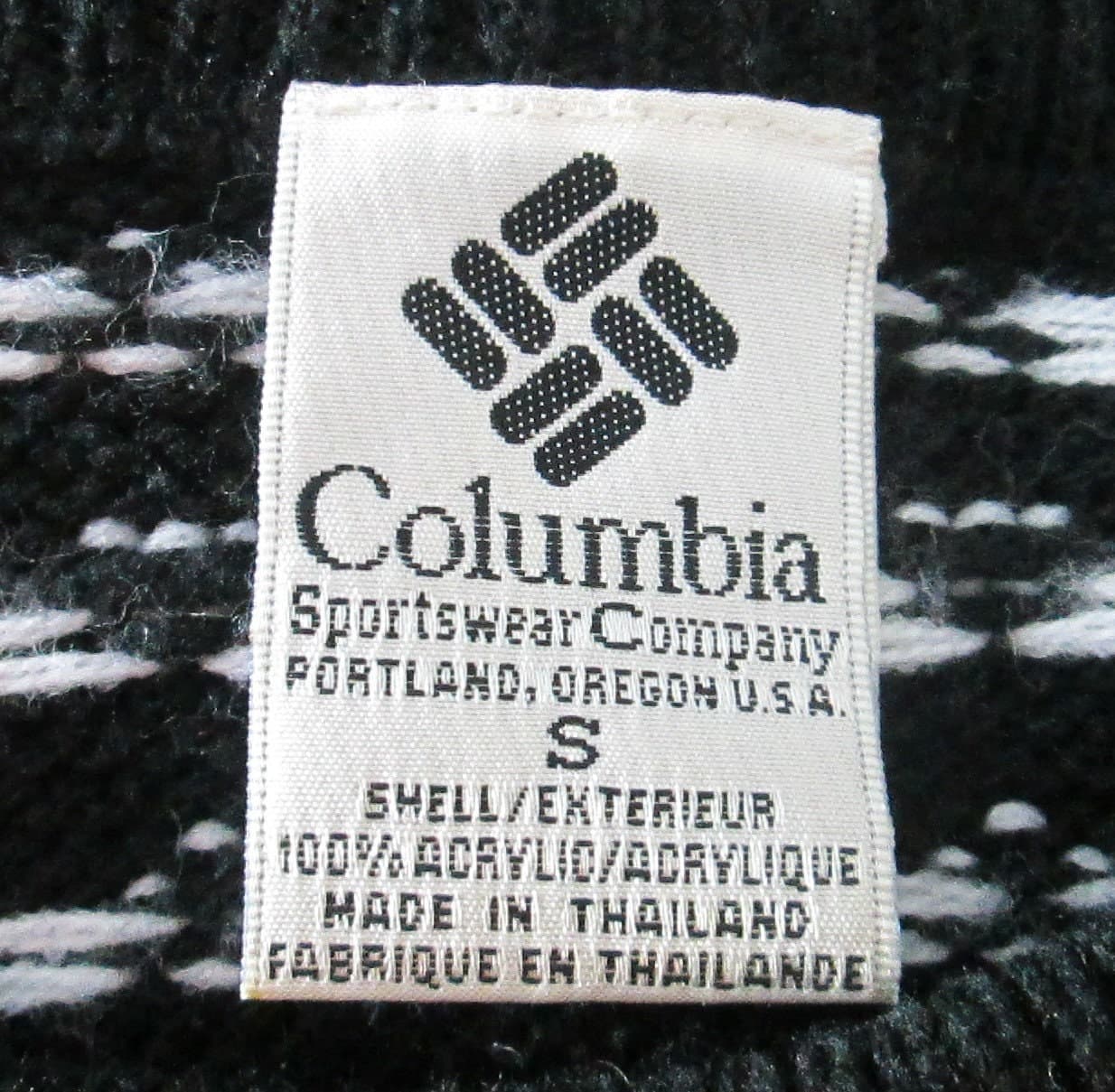 Vintage Columbia Fair Isle Style Ski Sweater - Thumbnail 3