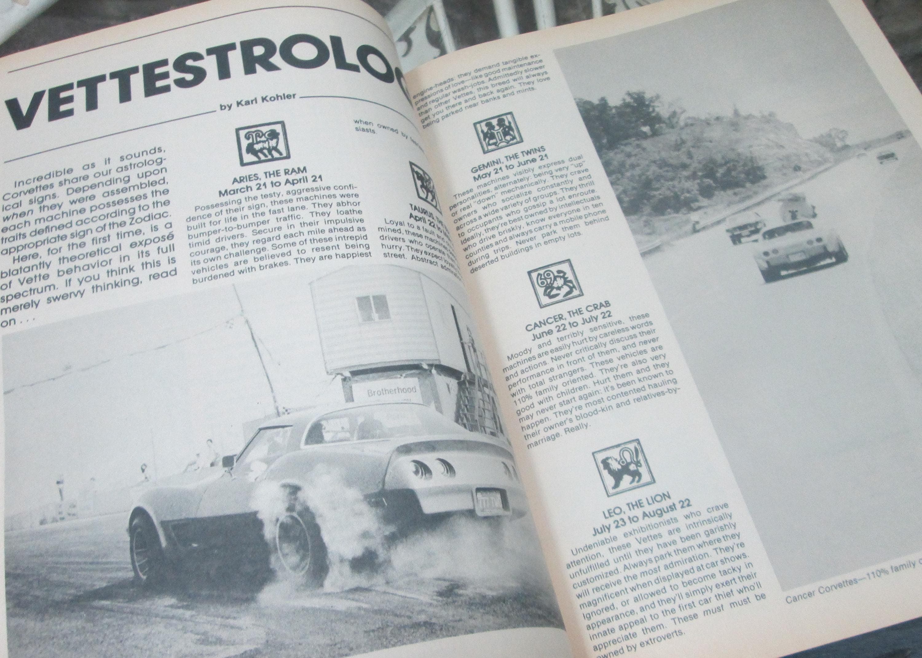 Vintage Corvette Magazine, Keepin' Track of Vettes, May, 1985 - Thumbnail 4