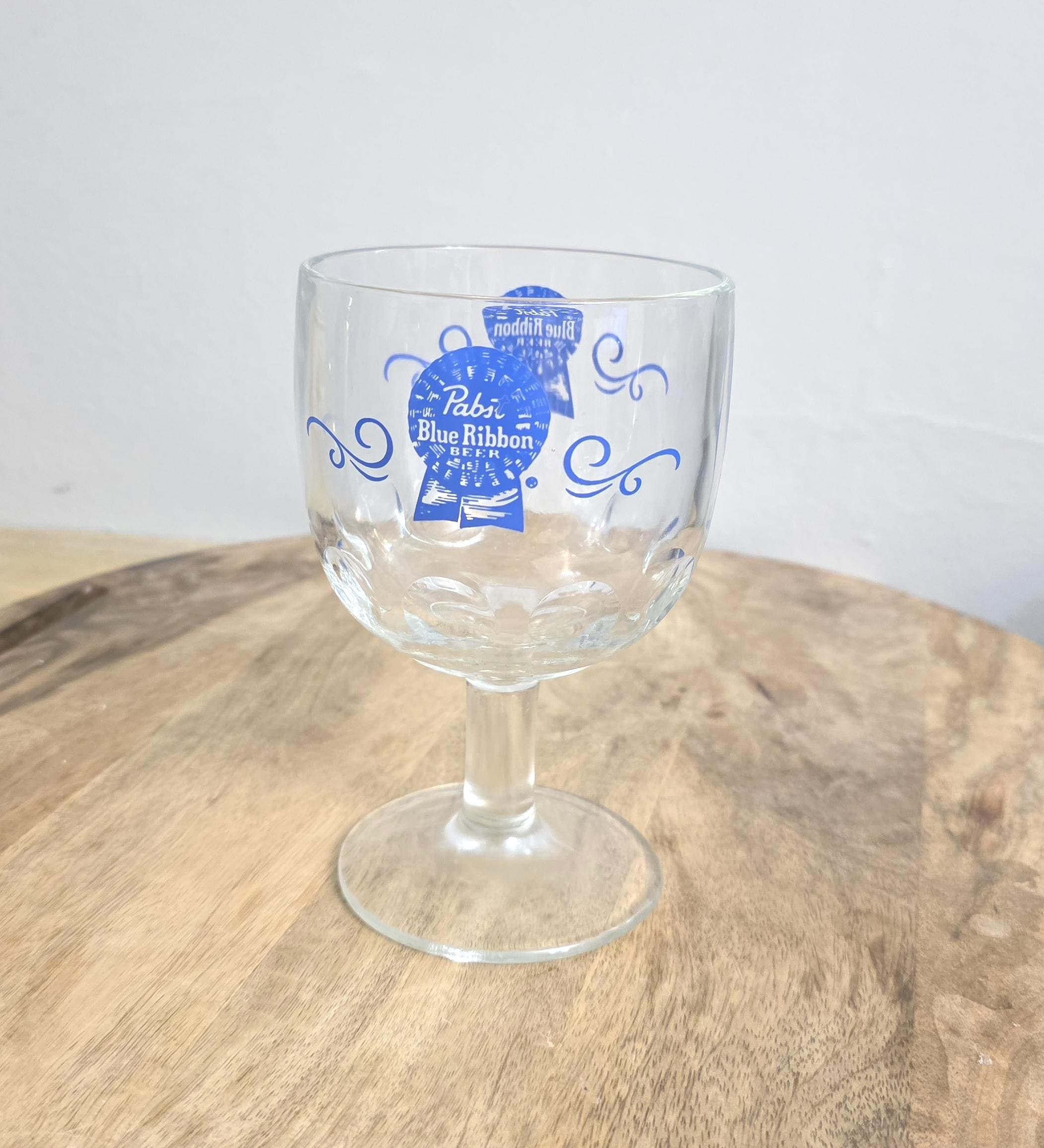 Pabst Blue Ribbon Beer Mug Glass