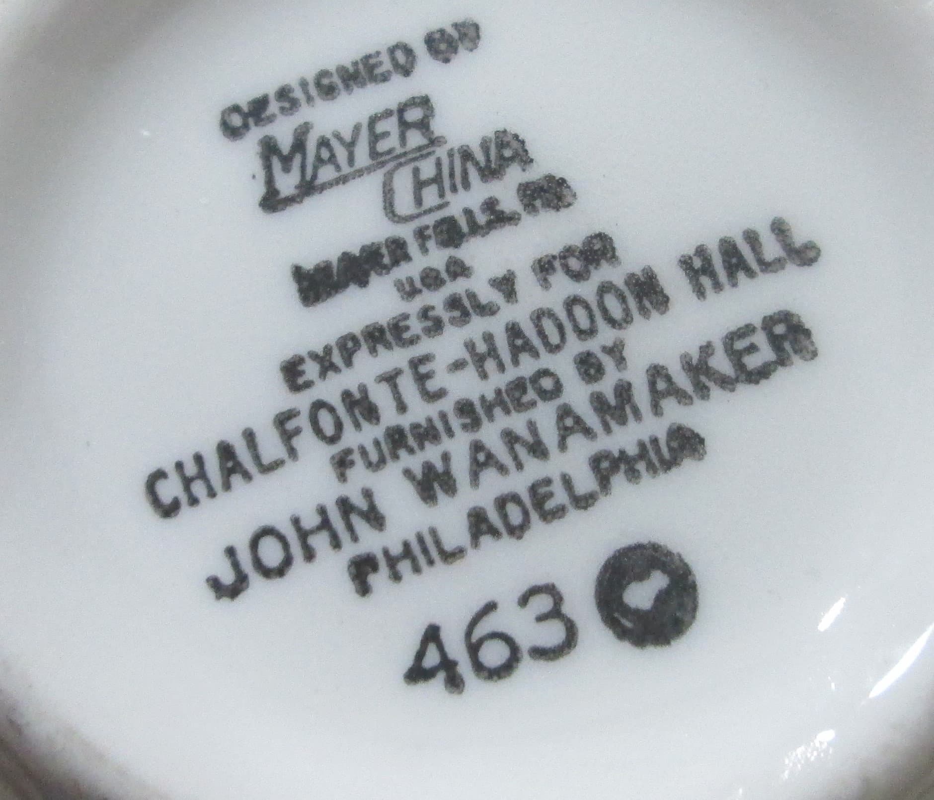 Vintage Mayer China Restaurant Ware Coffee Cup for Chalfonte-Haddon Hall - Thumbnail 4