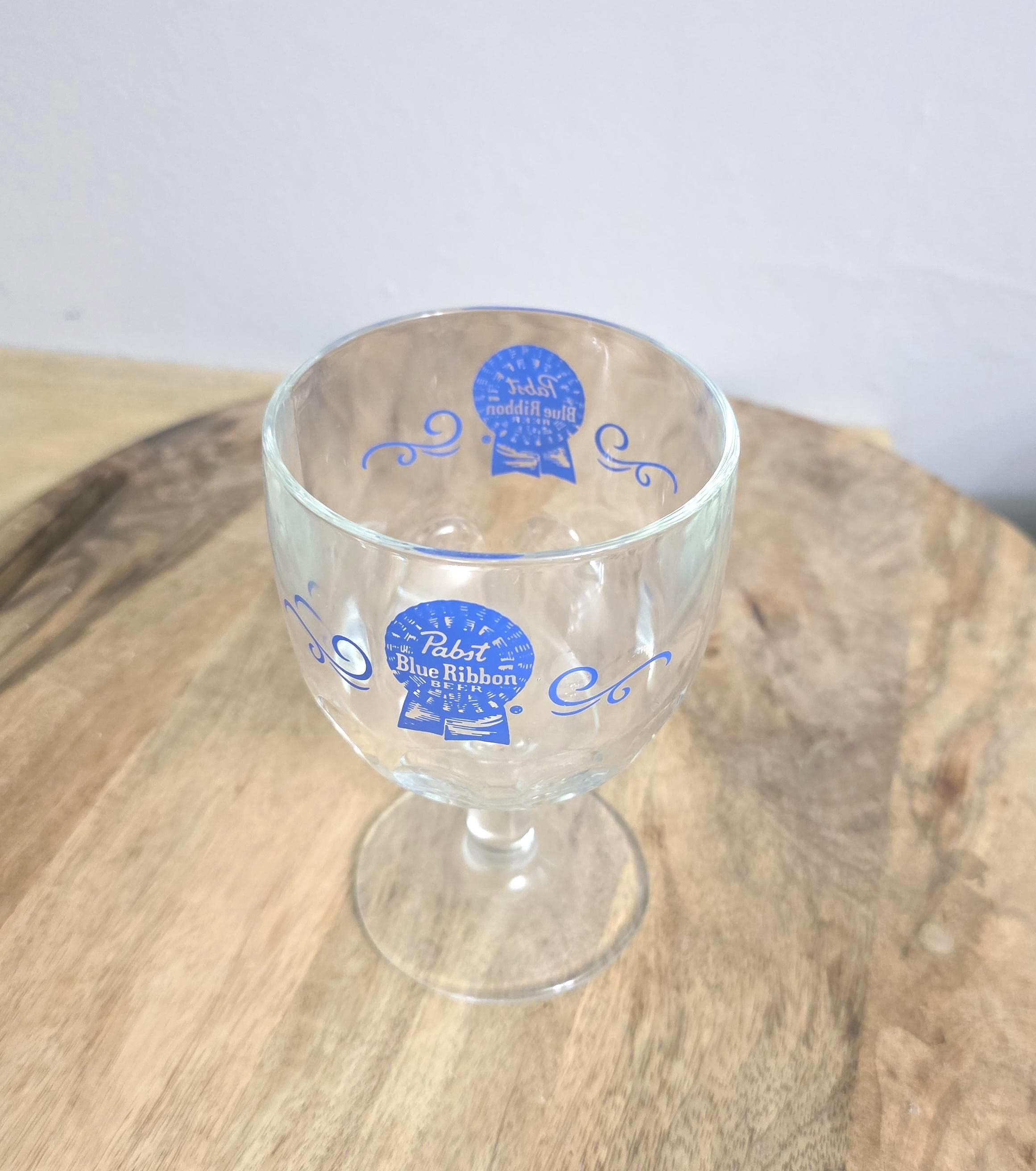 Pabst Blue Ribbon Beer Mug Glass - Thumbnail 2