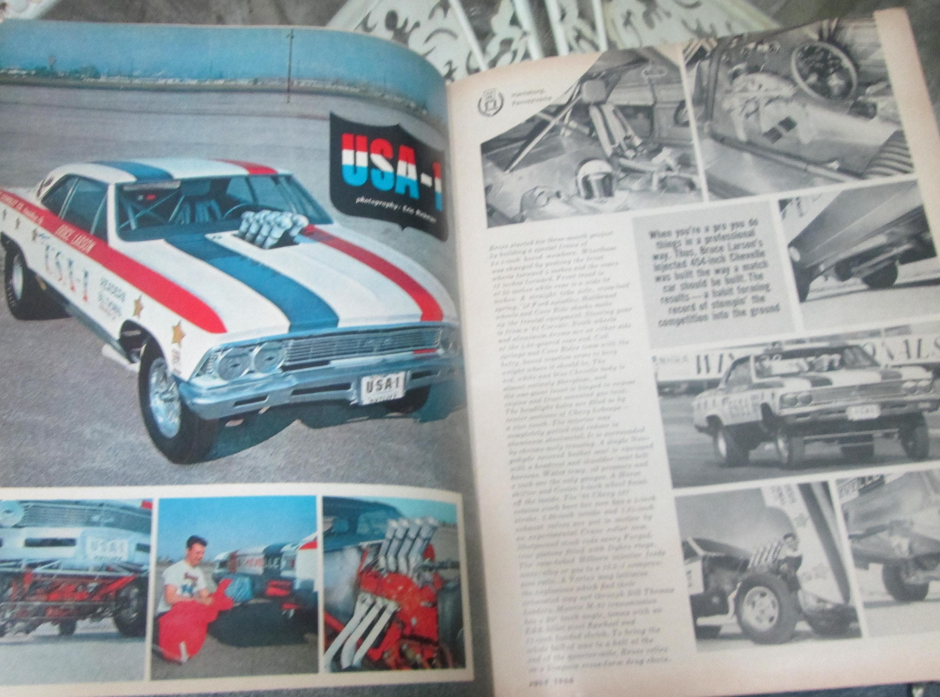 Vintage Hot Rod Magazine July 1966 - Thumbnail 3