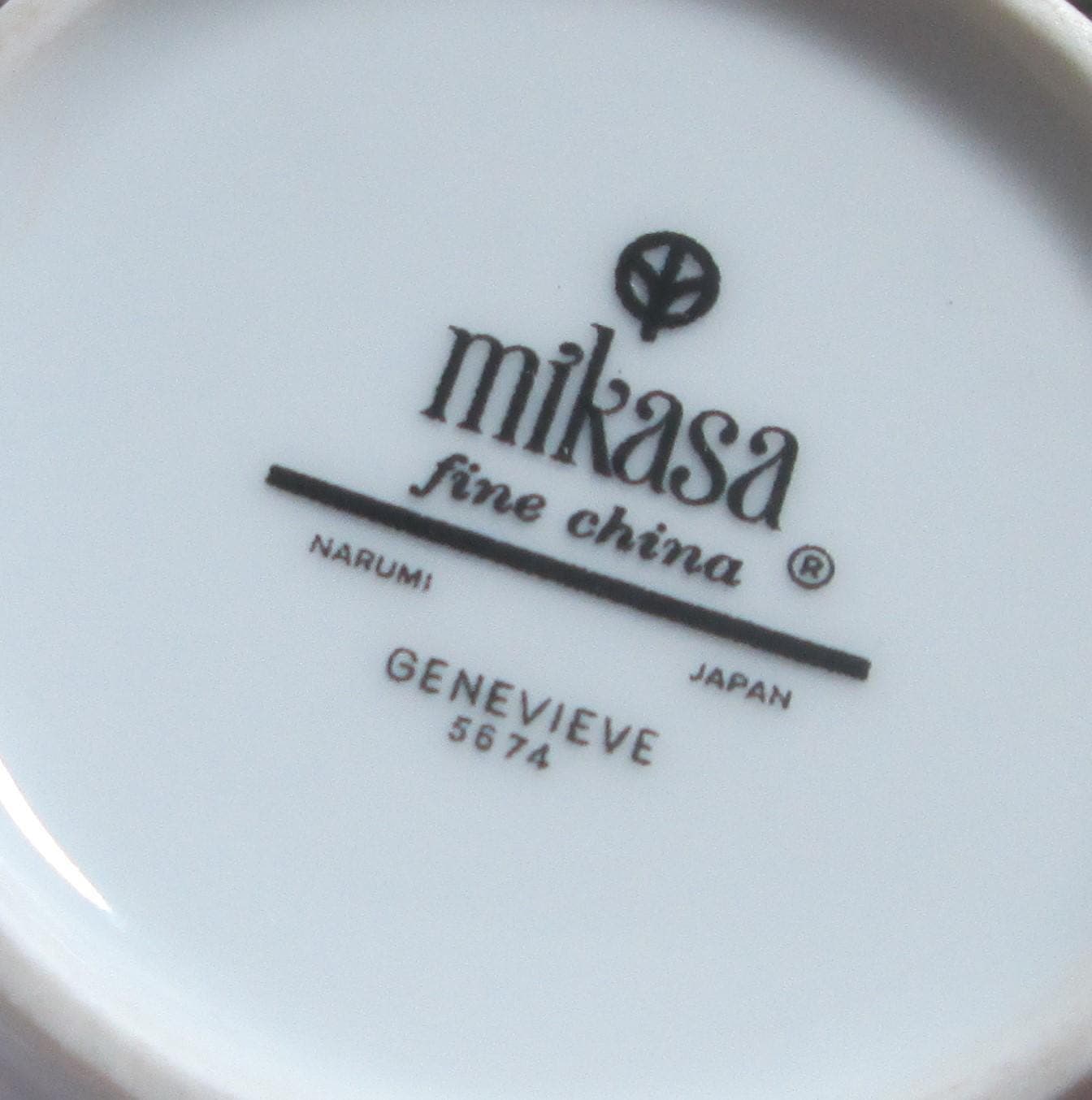 Vintage Mikasa Genevieve Pattern Sugar Bowl - Thumbnail 3