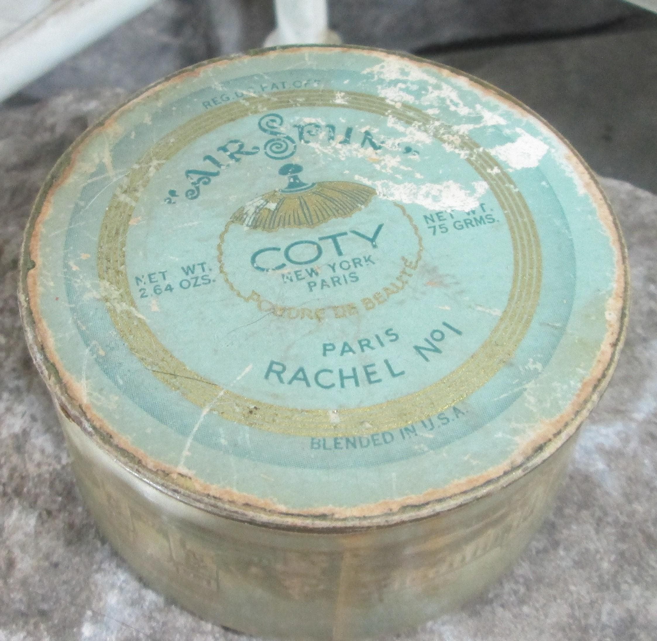 Vintage Coty Air Spun Power Box - Thumbnail 4