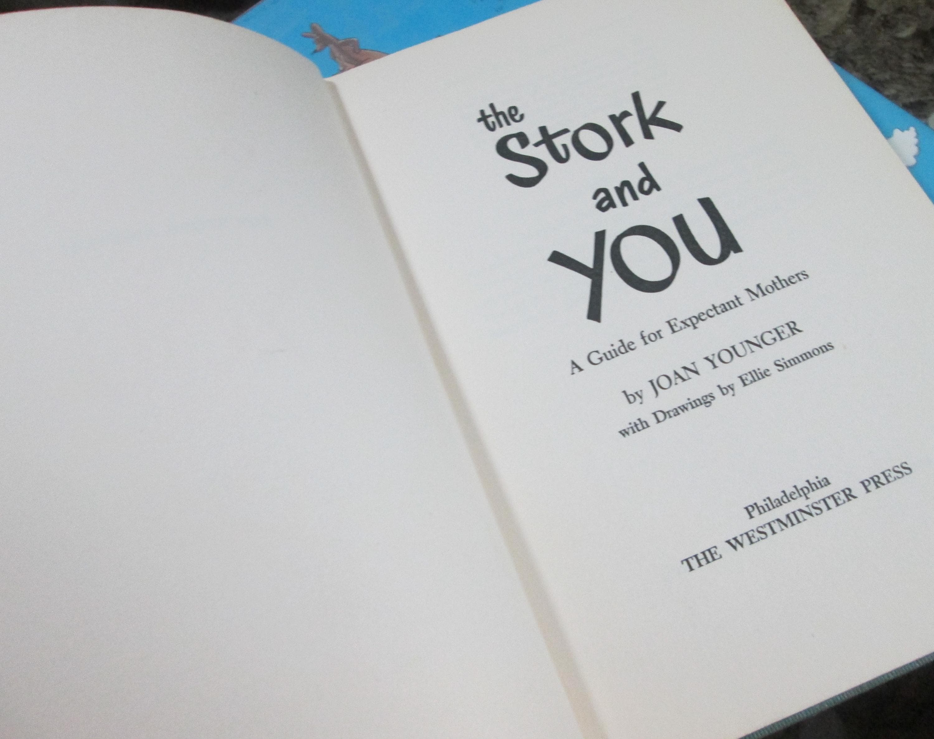 The Stork and You by Joan Younger, 1952, Vintage Pregnancy Book - Thumbnail 3