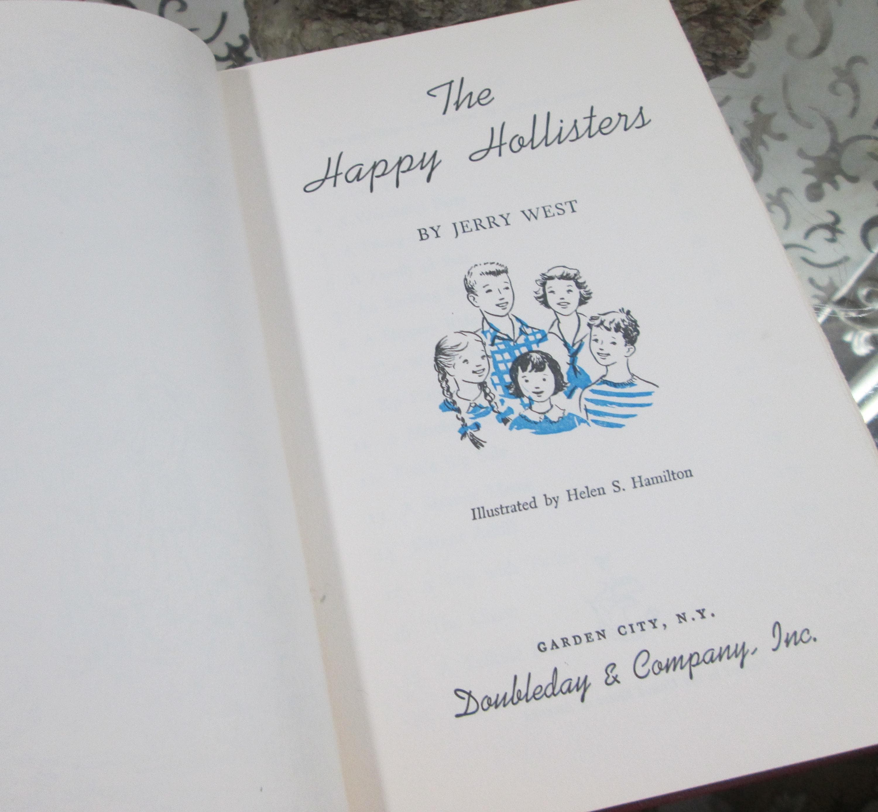 The Happy Hollisters by Jerry West, 1953, Vintage Children's Book - Thumbnail 4