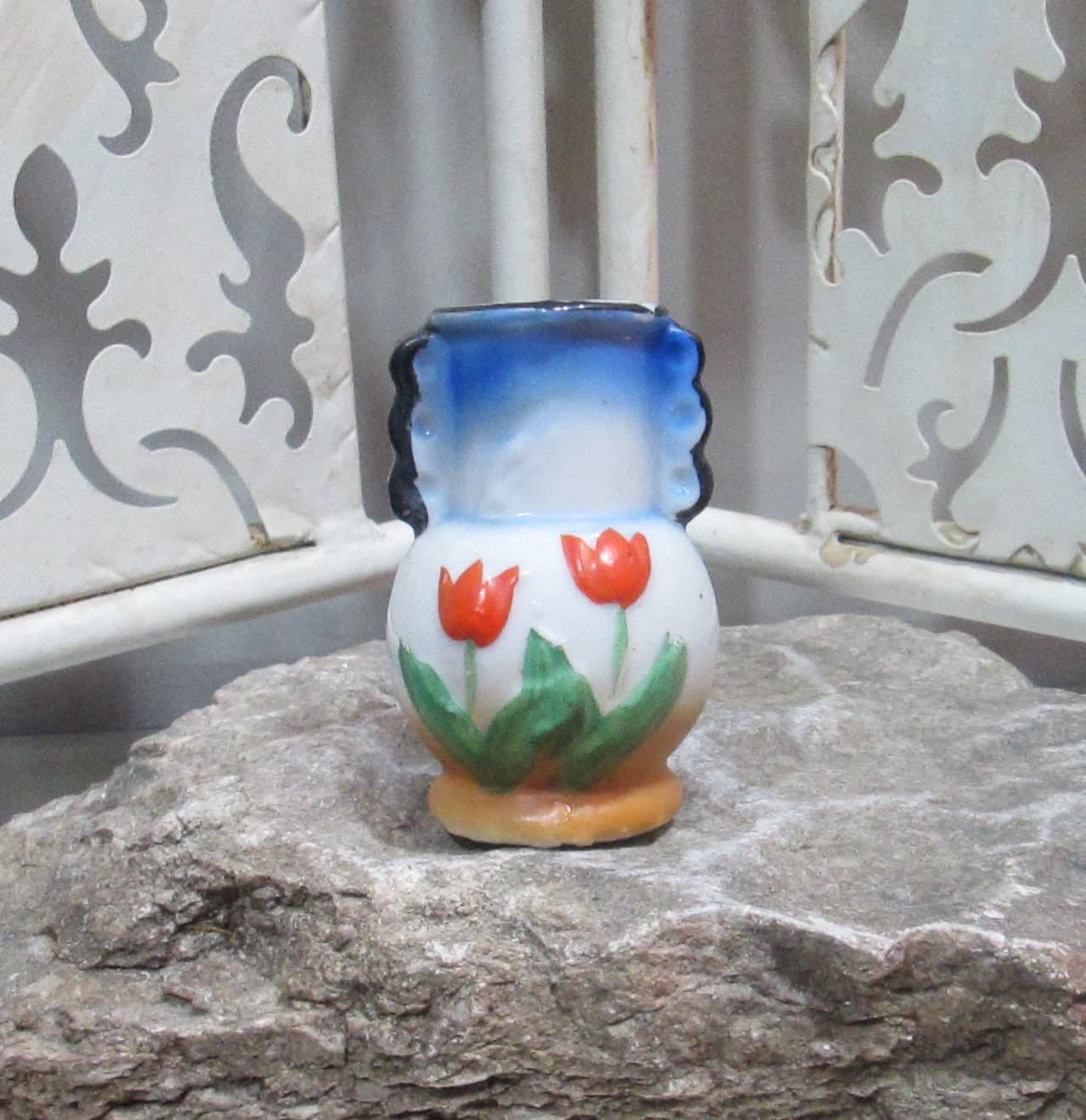 Vintage Japanese Mini Vase