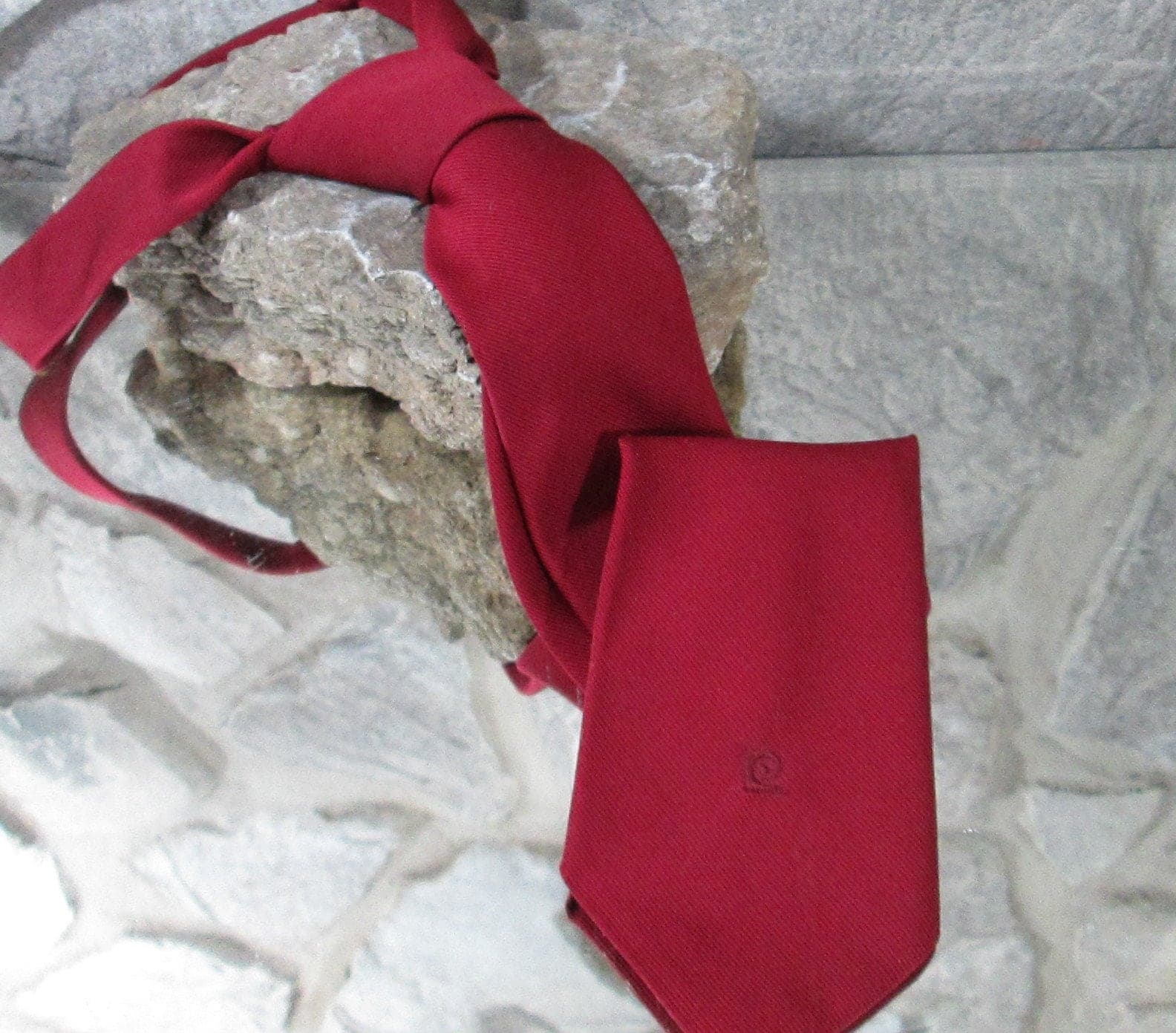 Vintage Pierre Cardin Red Necktie