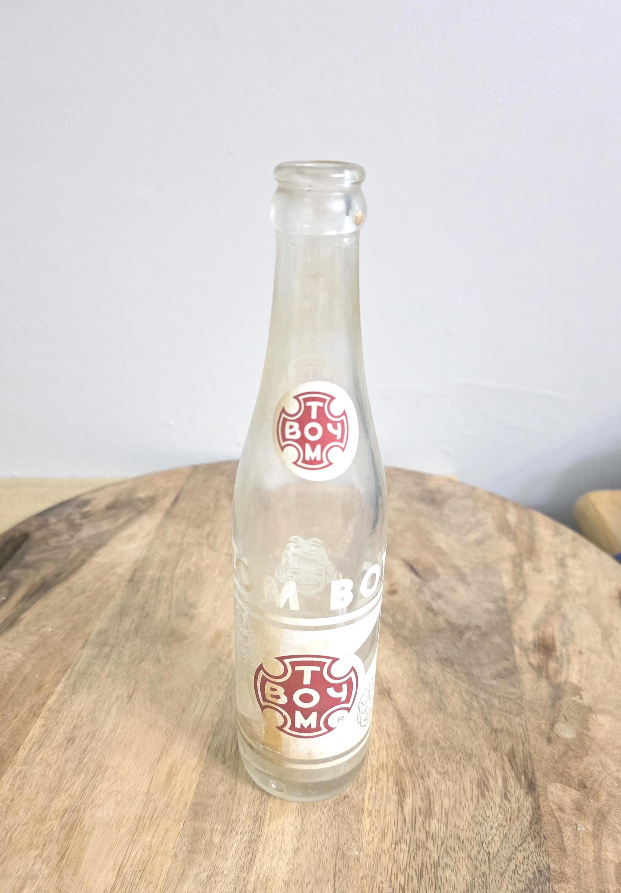 1960's Tom Boy Soda Bottle - Thumbnail 3