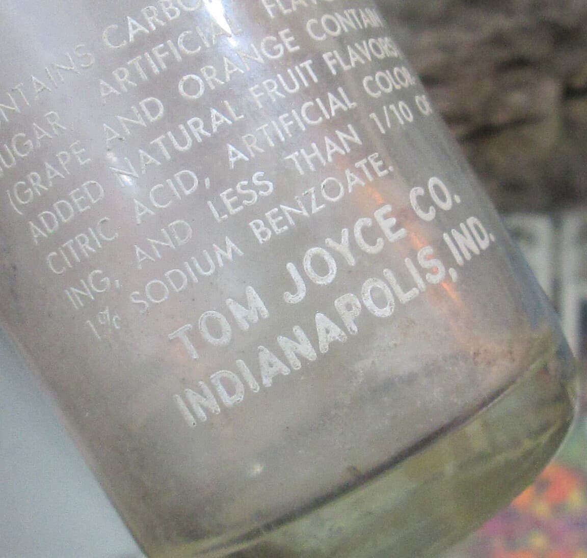 1960's Tom Boy Soda Bottle - Thumbnail 2