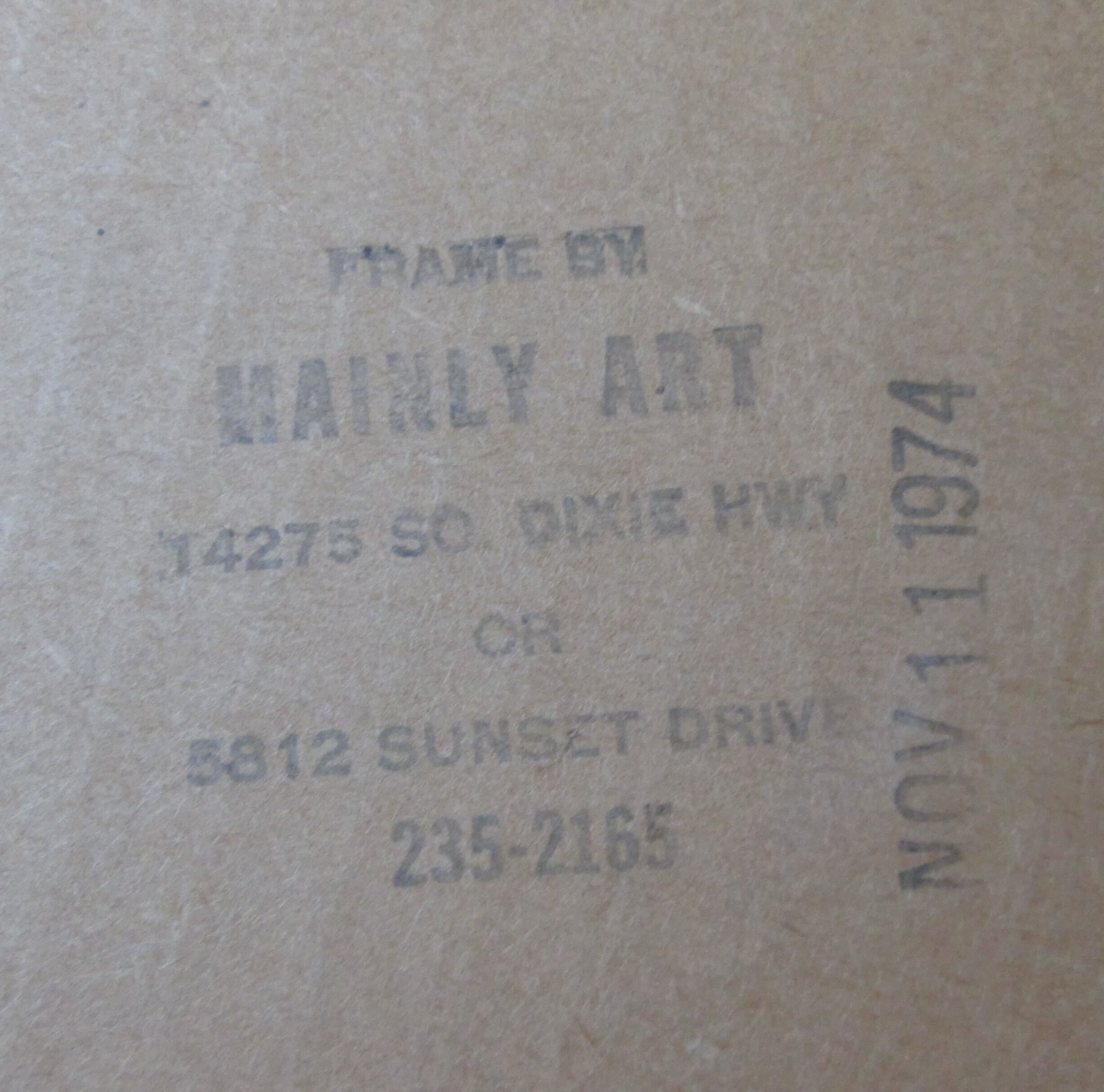 Vintage Nancy Greenberg Watercolor - Thumbnail 3