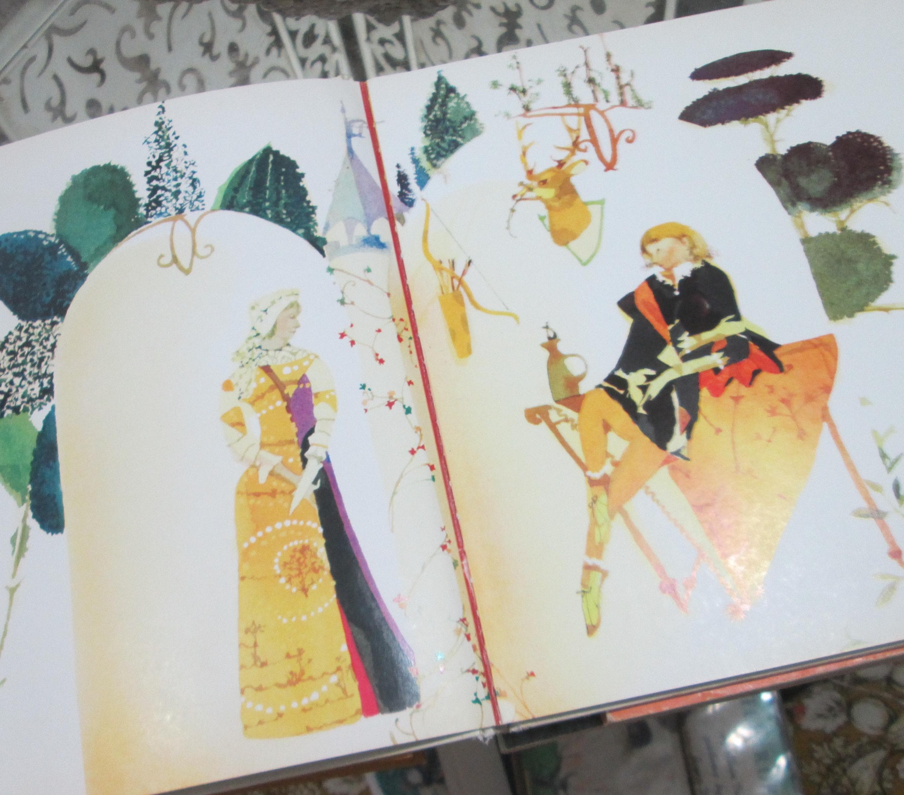 P.I.Tchaikovsky's Swan Lake Illustrated by Shigeru Hatsuyama, 1970 - Thumbnail 3