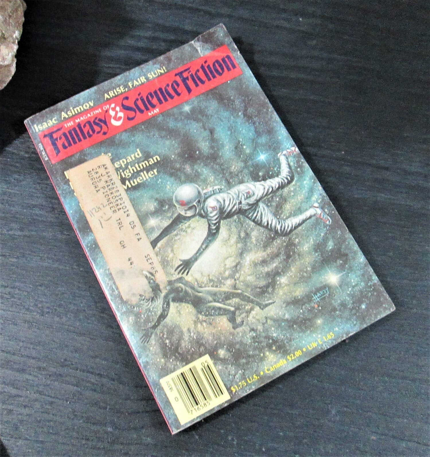 Vintage Issue Fantasy & Science Fiction Magazine May 1985