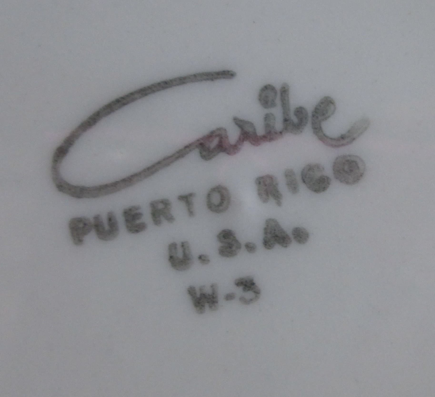 Vintage Caribe China Restaurant Ware Bowl - Thumbnail 3