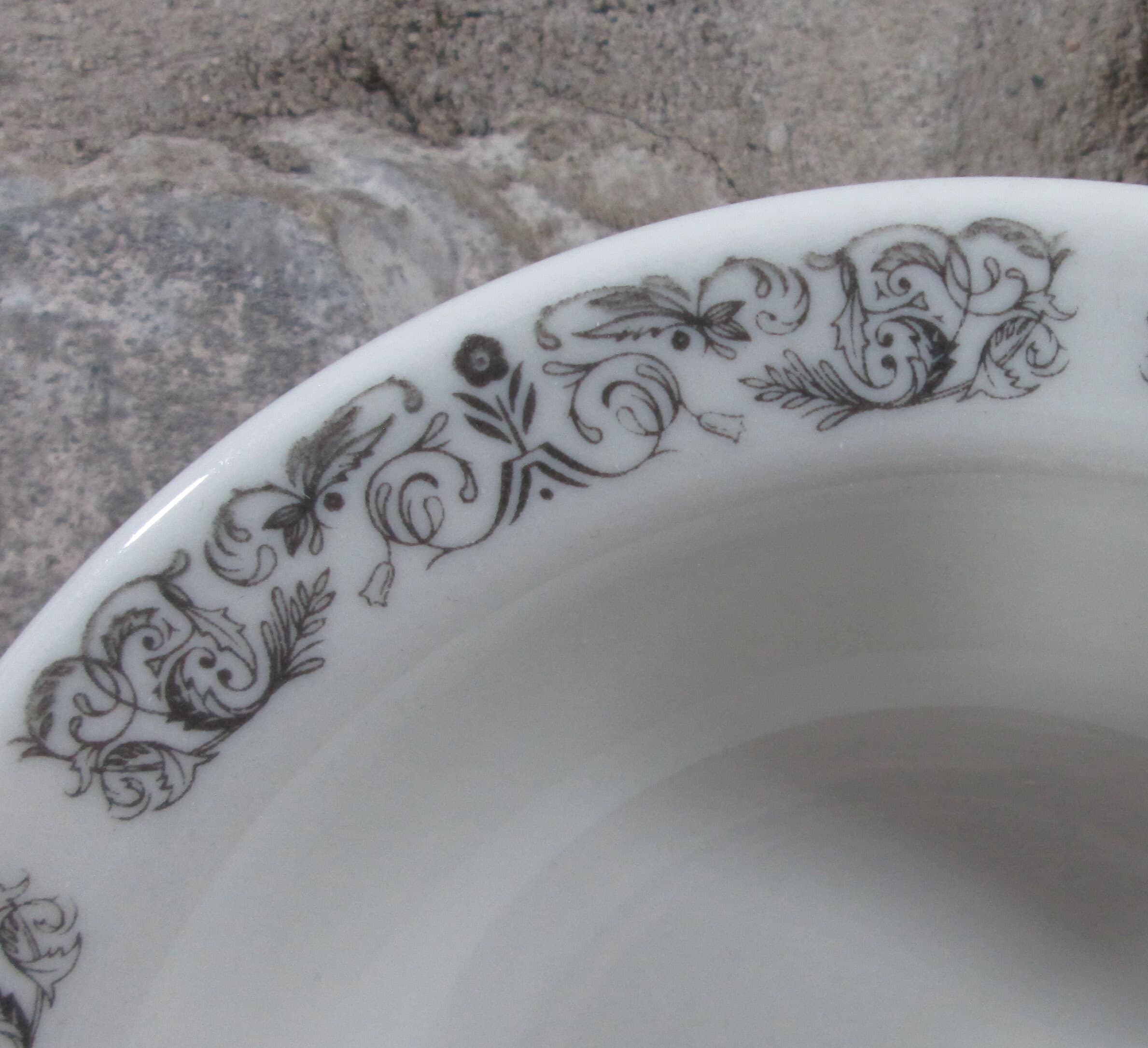 Vintage Caribe China Restaurant Ware Bowl - Thumbnail 2