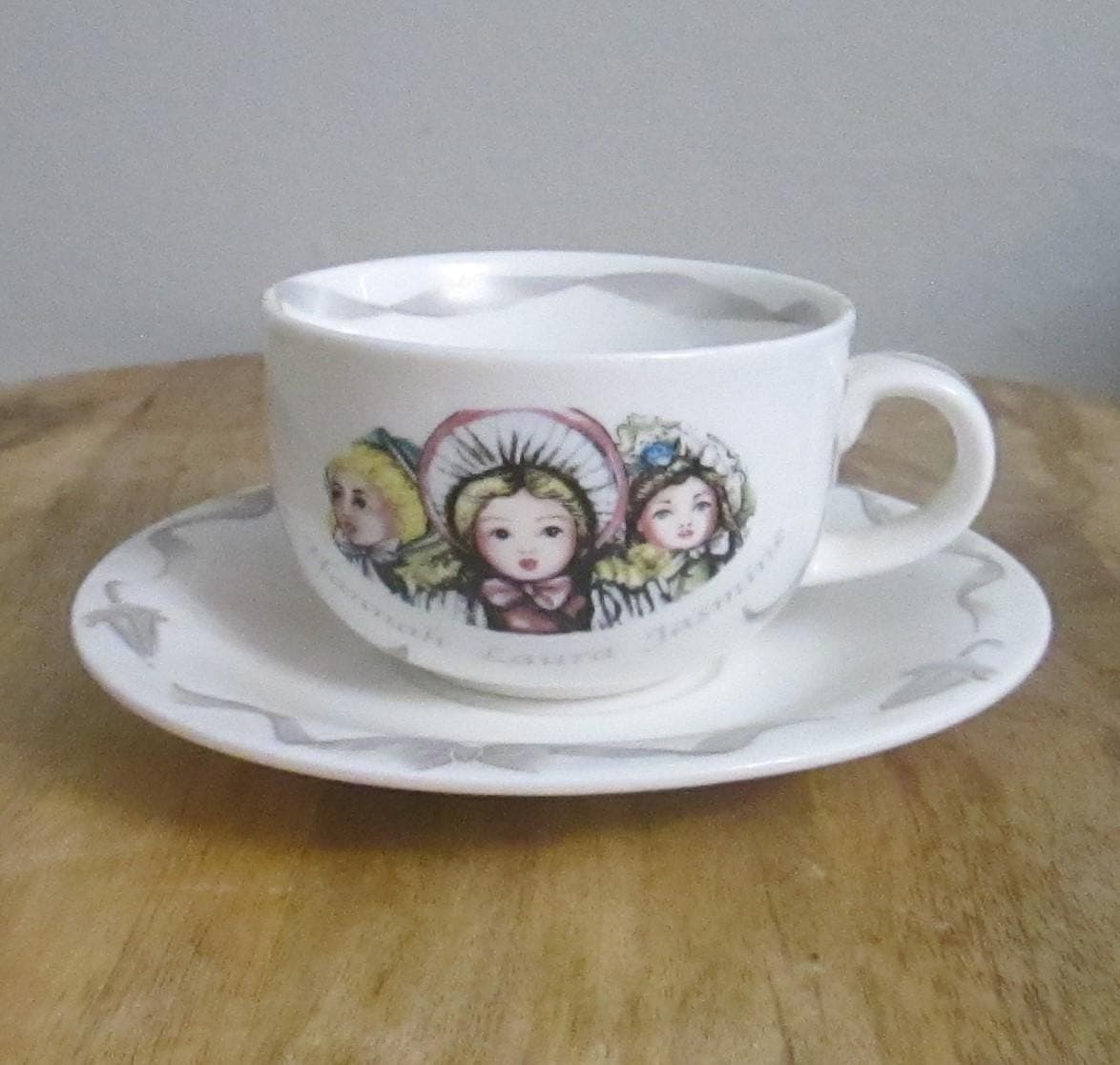 Paul Cardew Victorian Dolls Cup and Saucer
