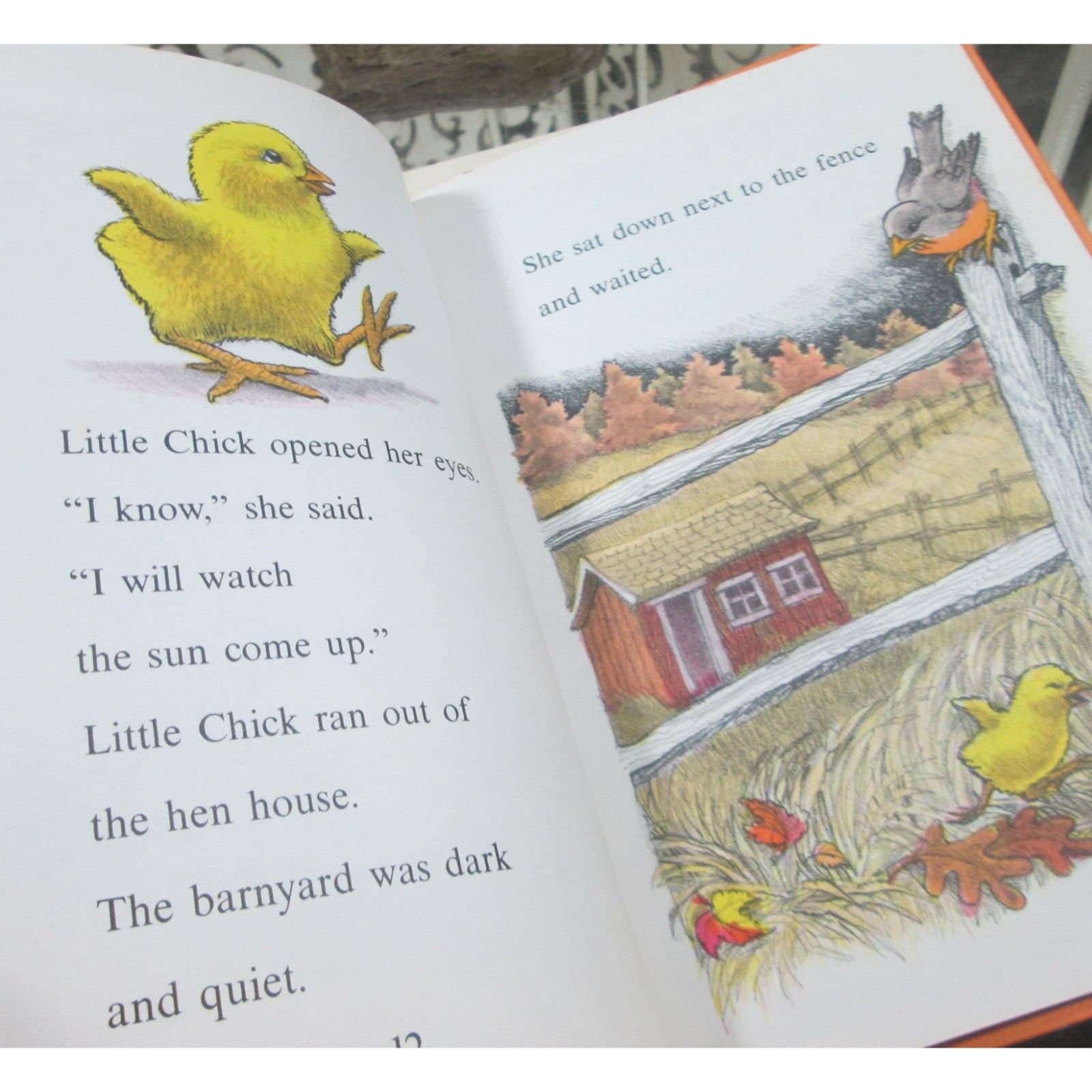 Little Chick's Breakfast by Mary DeBall Kwitz, An I Can Read Book, 1983 - Thumbnail 3