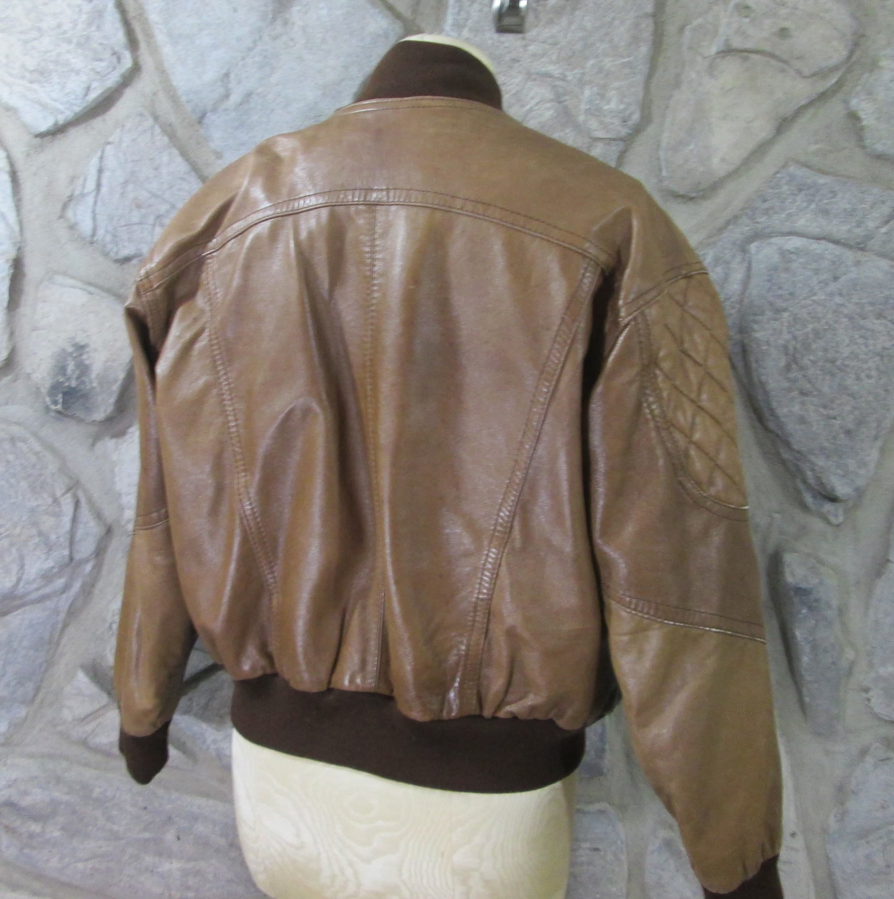 Vintage Sebastian of Spain Leather Bomber Jacket - Thumbnail 2