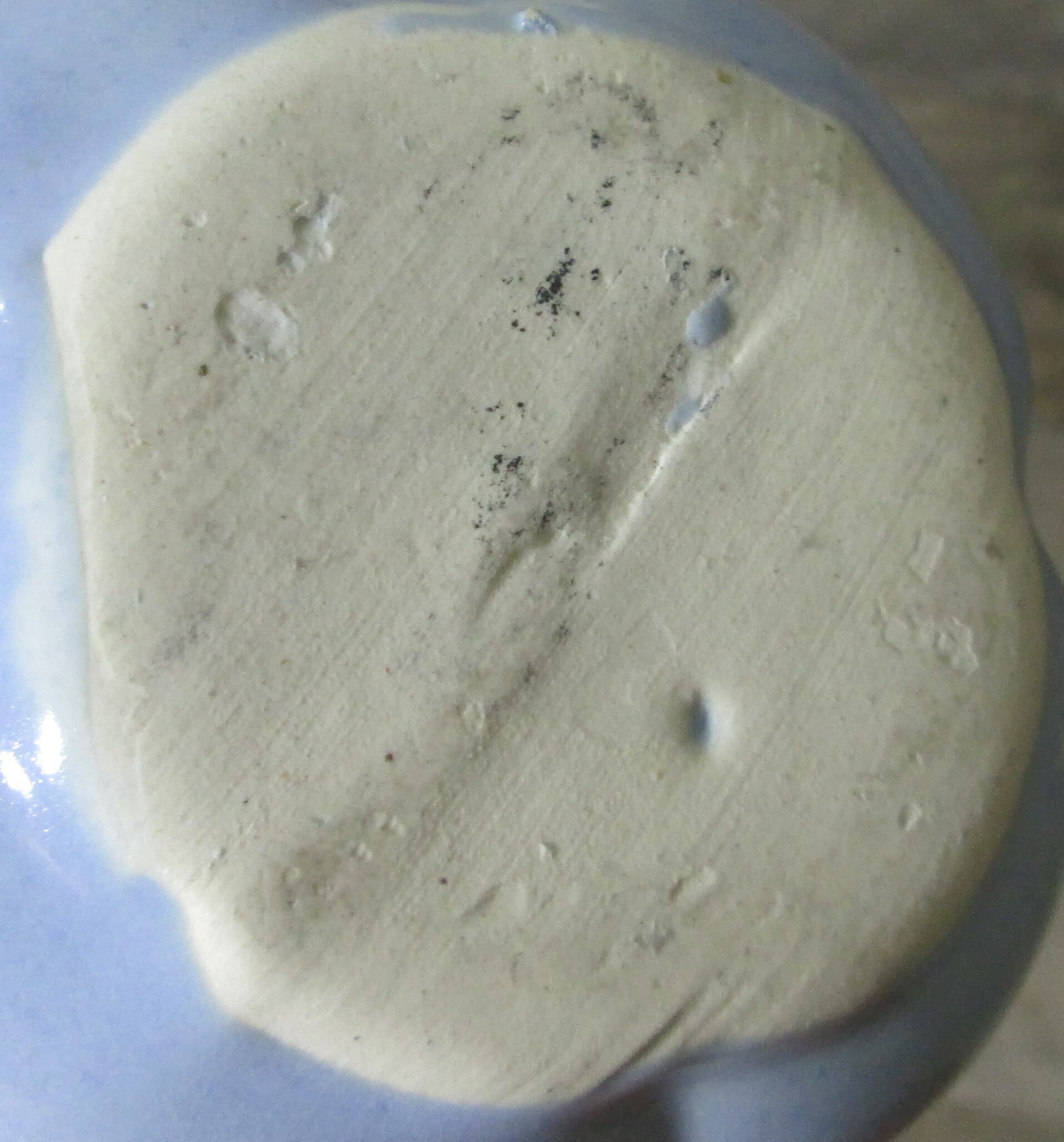 Vintage Blue American Arts and Crafts Pottery Vase - Thumbnail 3
