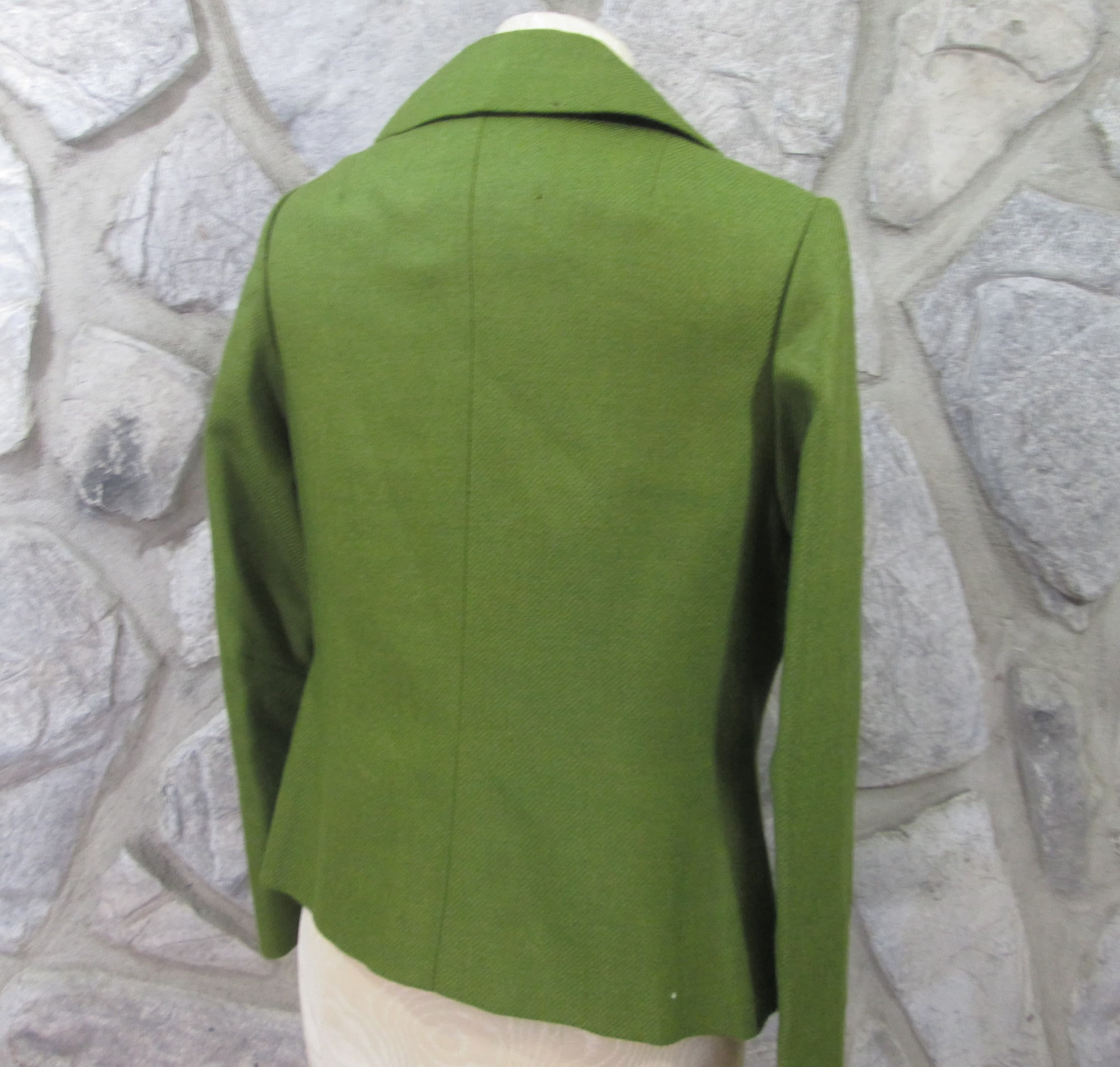 Vintage 1960's Stephen Lo Hilton Hotel Hong Kong Boutique Suit Jacket - Thumbnail 2