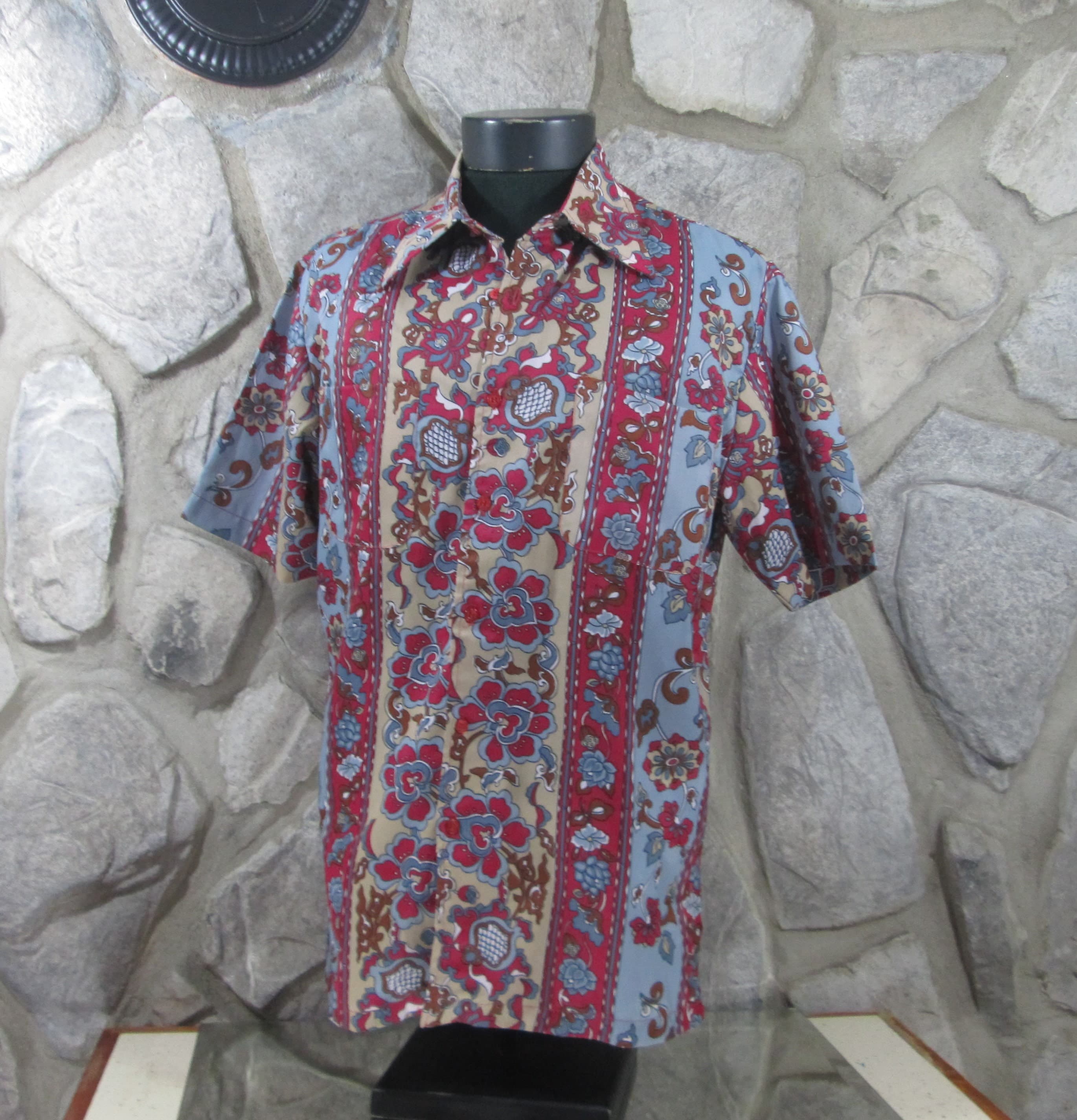 Vintage La Moda Alcapulco Hawaiian Style Shirt