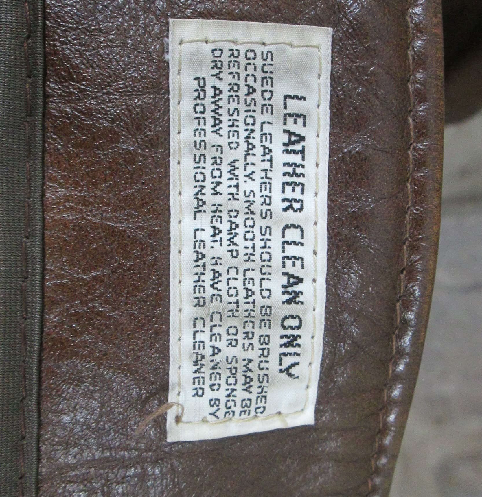 Vintage 1970's Brown Leather Jacket - Thumbnail 5