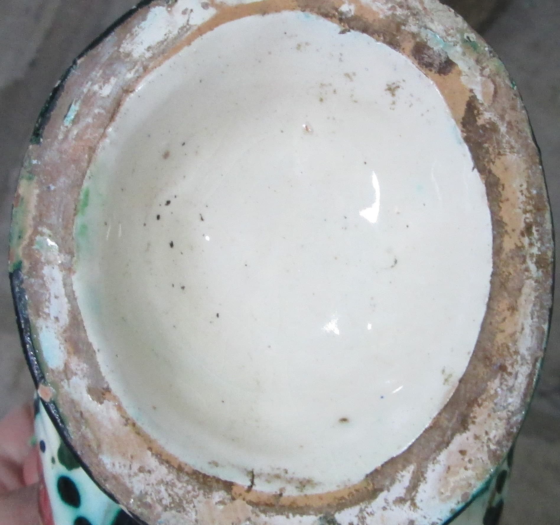 Vintage Italian Pottery Ewer Pourer - Thumbnail 4