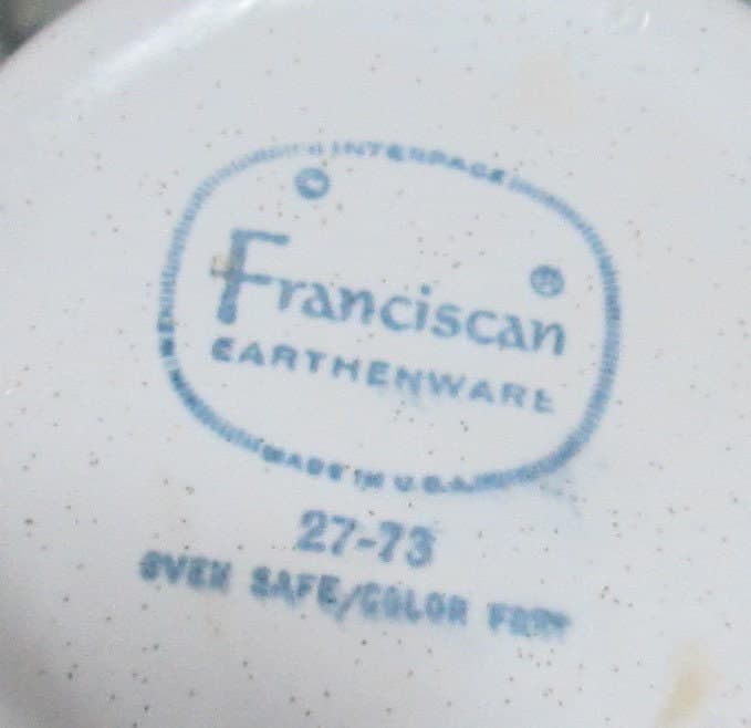 Vintage Franciscan Mesa Pattern Creamer - Thumbnail 3