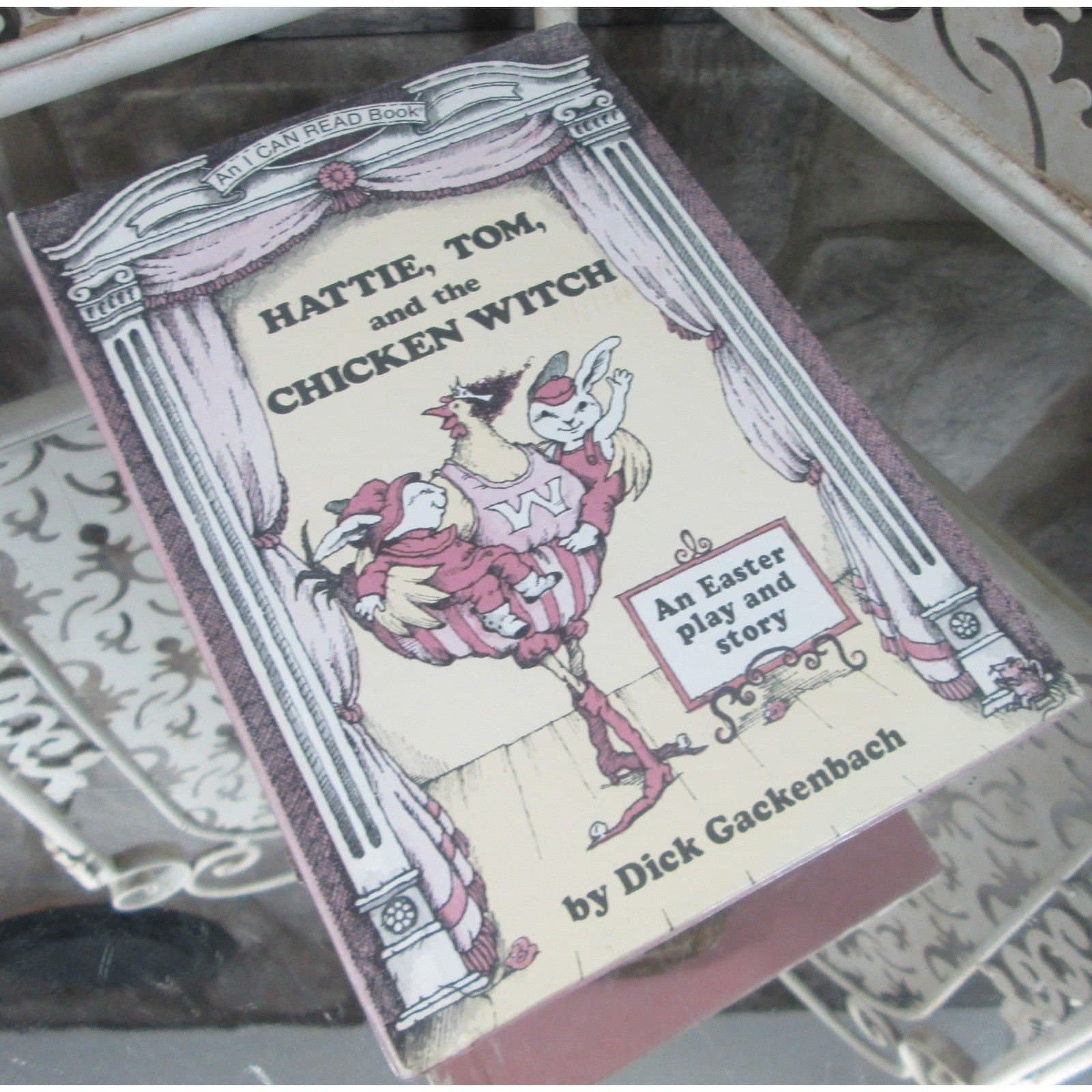 Vintage Hattie, Tom, and the Chicken Witch by Dick Gackenbach, 1980