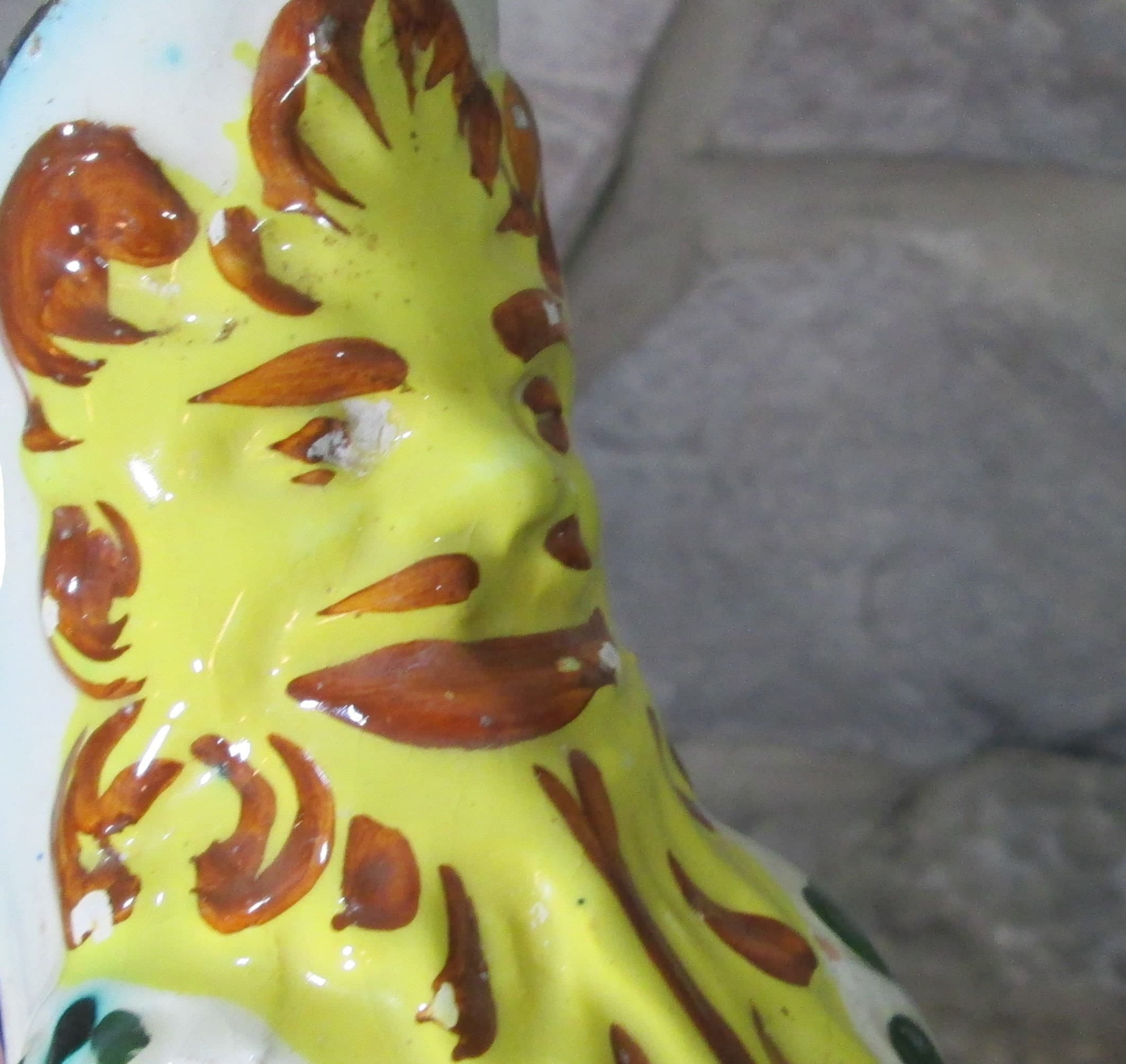 Vintage Italian Pottery Ewer Pourer - Thumbnail 5