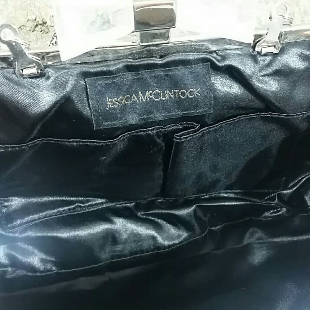 Vintage Jessica McClintock Sequin Evening Bag - Thumbnail 3